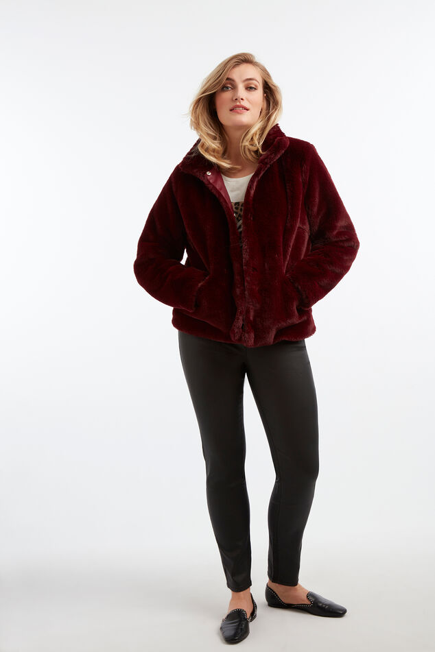 Fake fur jas image number 0