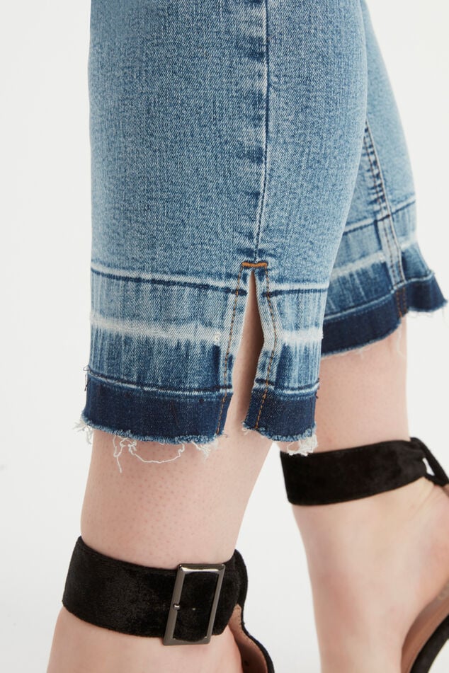 Straight fit 7/8 jeans  image number 5