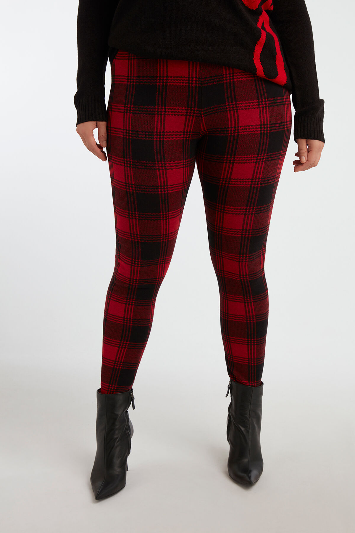 Dames Geruite legging MS Mode