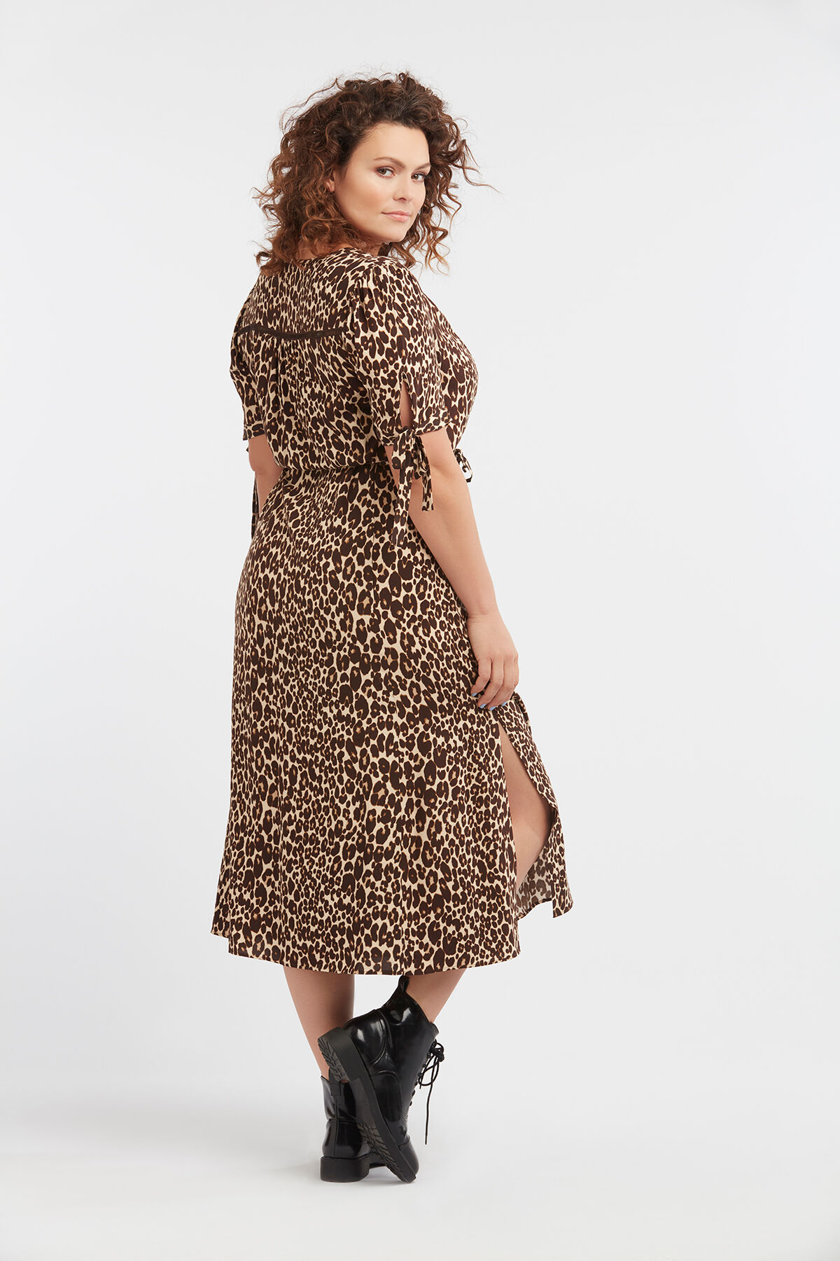 Jurk met animalprint image number 5