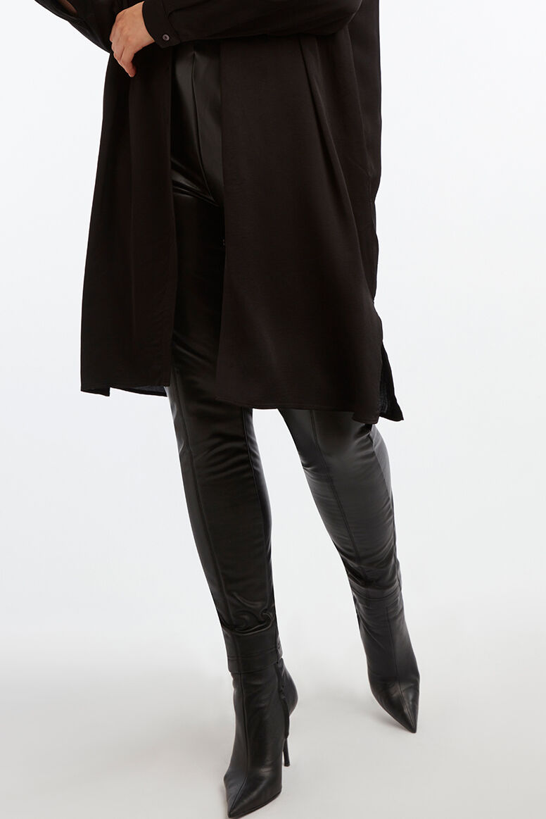 Imitatieleren thermo legging image number 5