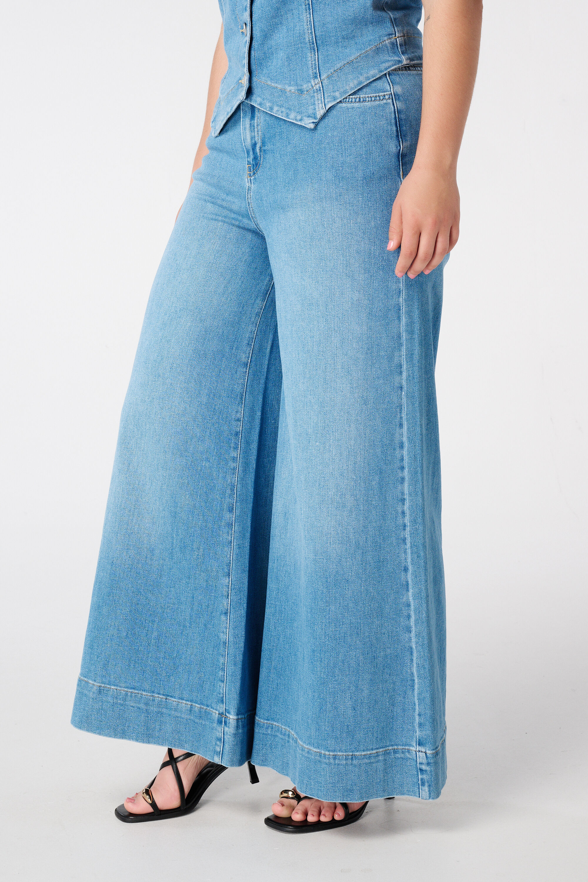 Wijde jeans - 30 inch lengte image number 5