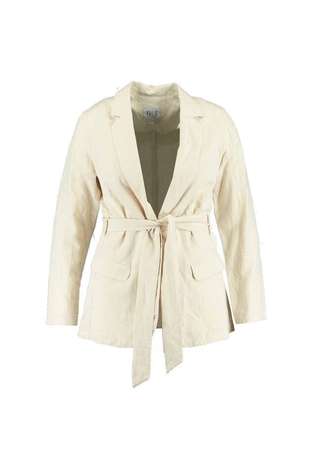 Blazer met ceintuur image number 1
