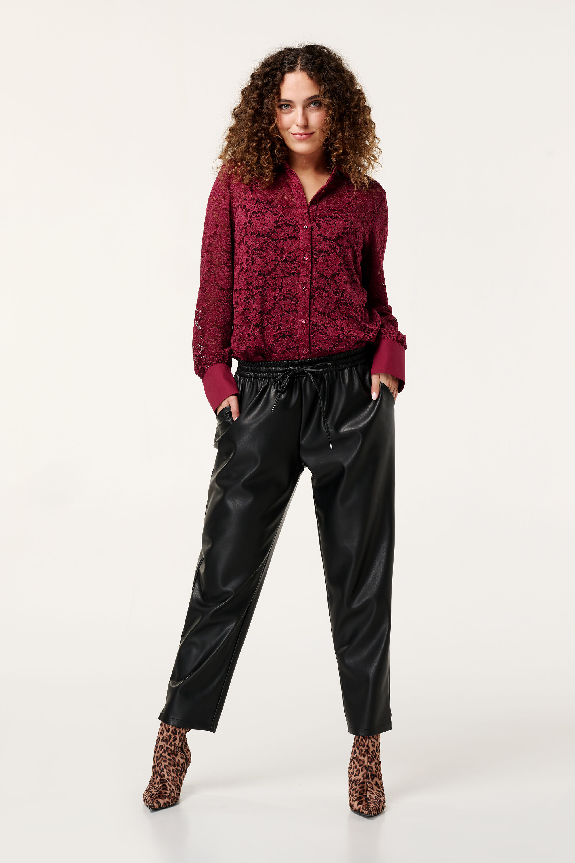 Blouse met kant image number 5