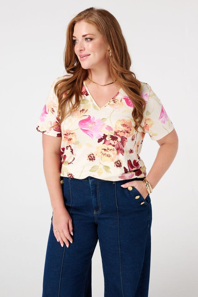 T-shirt met print image number 0