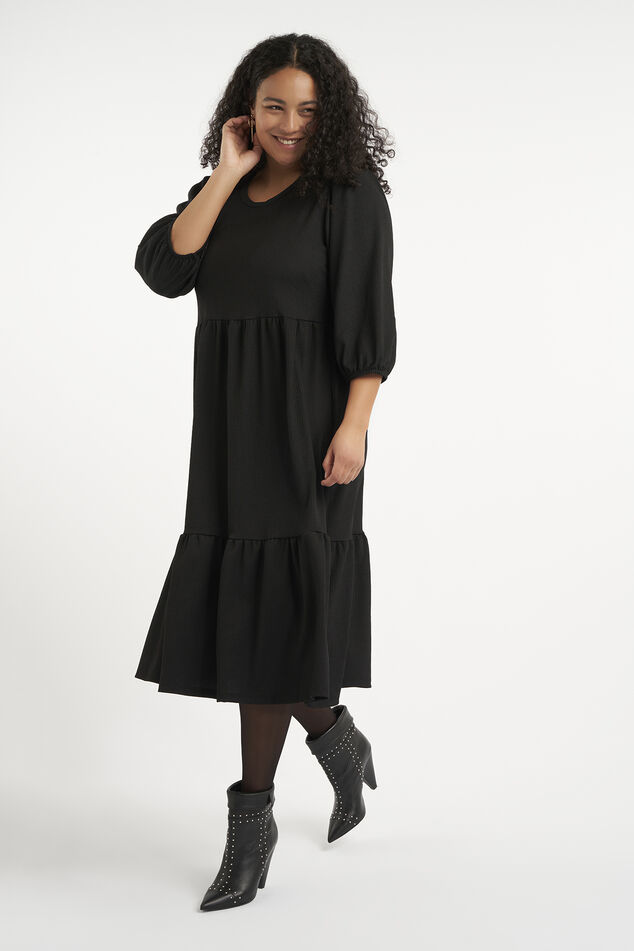 Lange wijde jurk image number 0