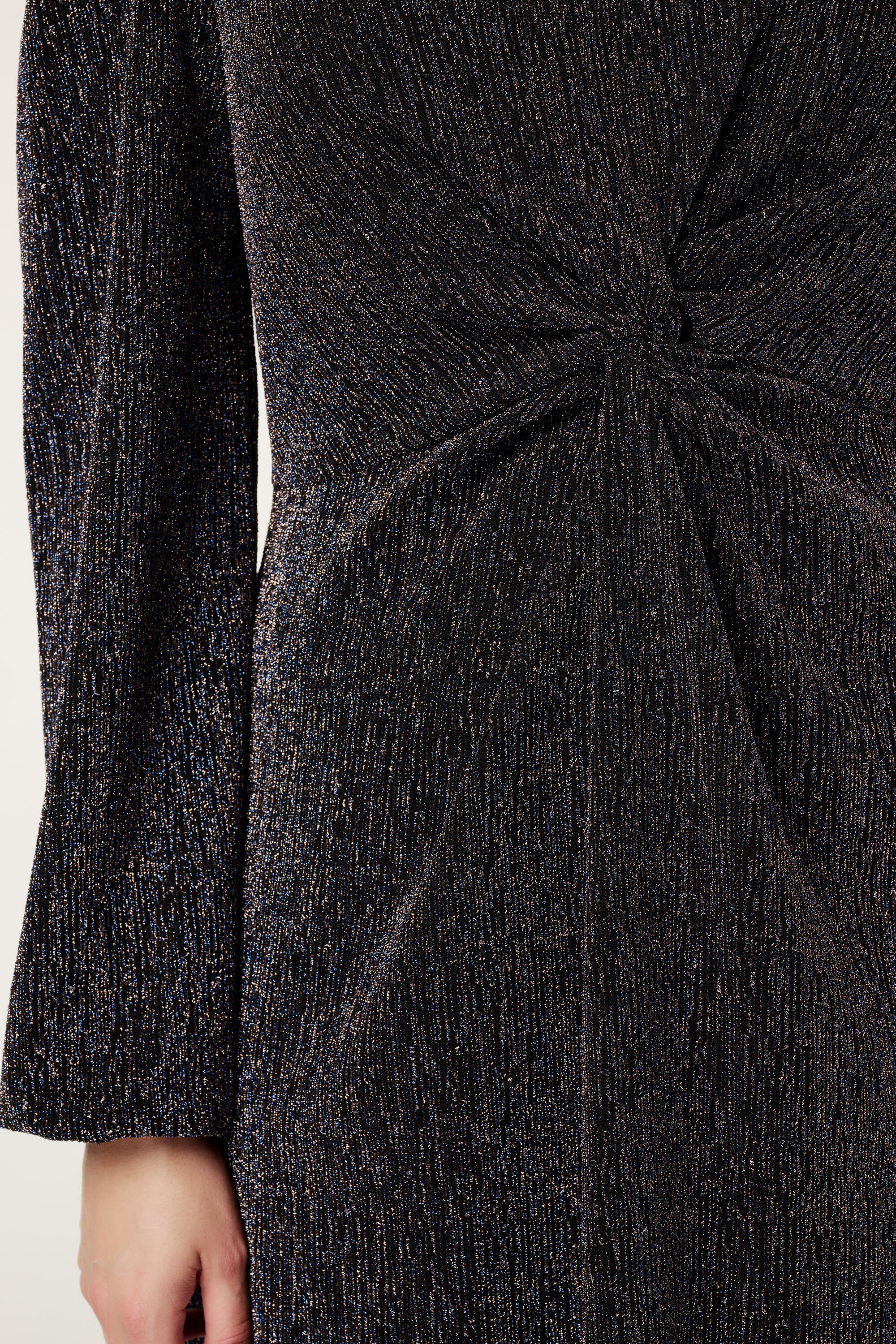 Jurk met geknoopte detail image number 4