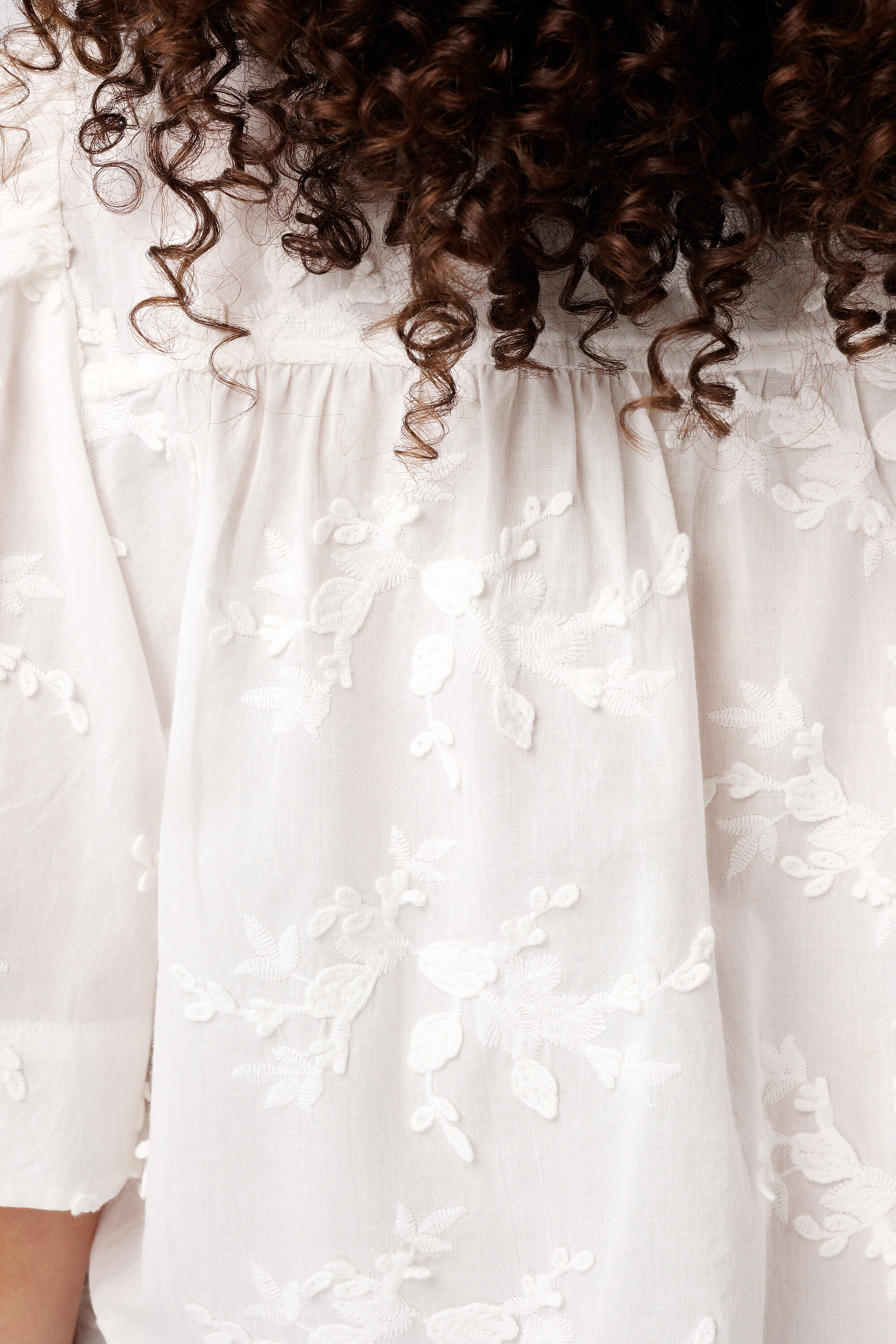 Blouse met korte mouwen image number 6