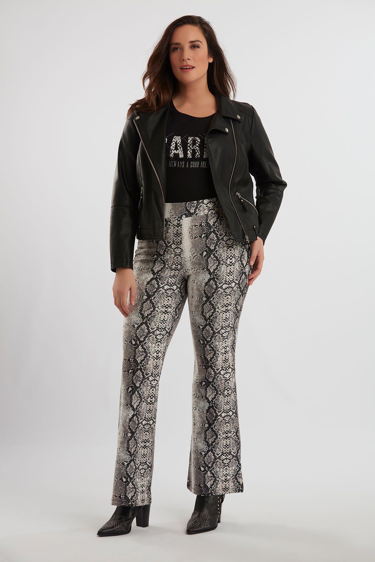 Broek met slangenprint image number 7