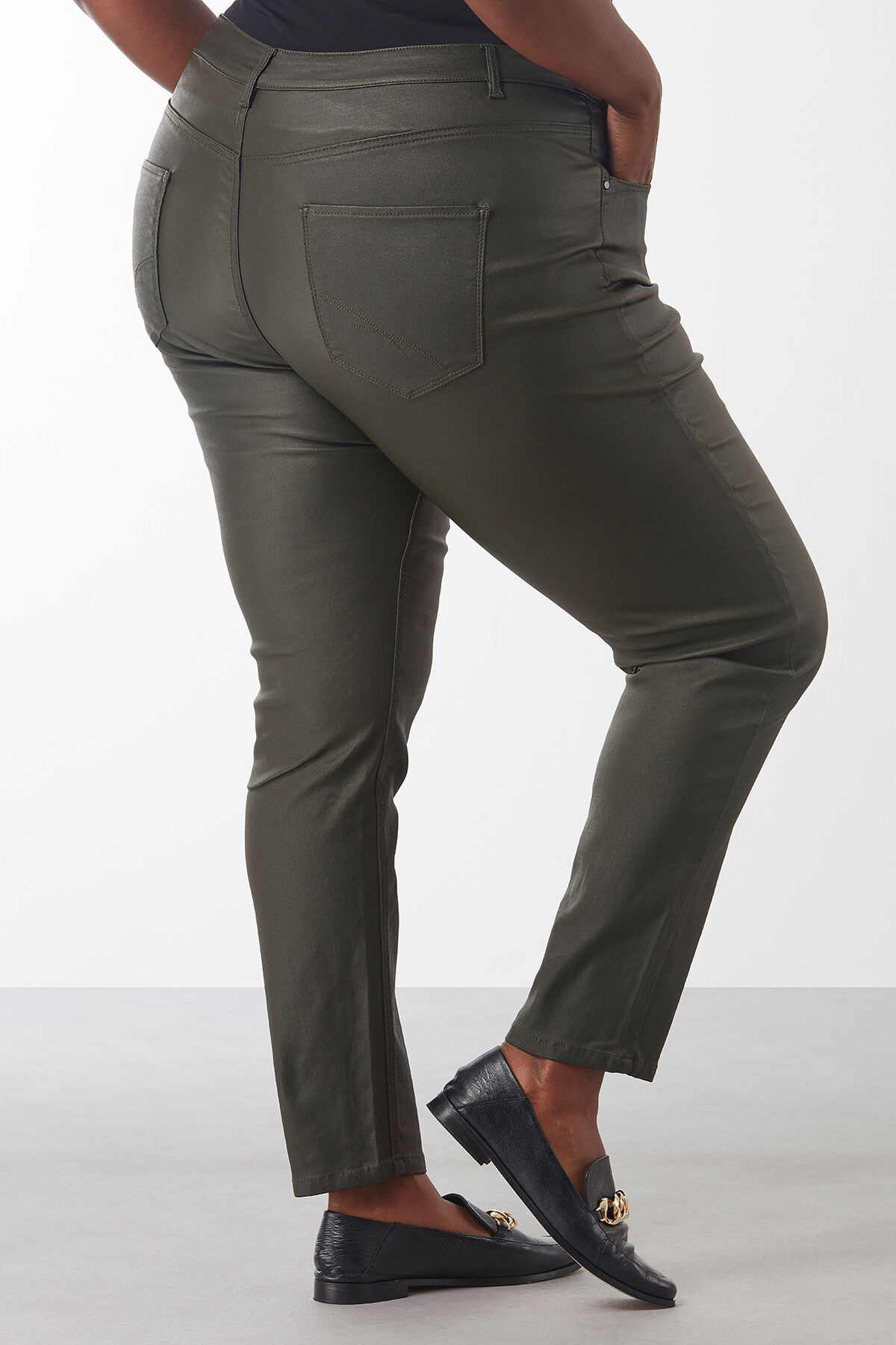 Broek met coating image number 3