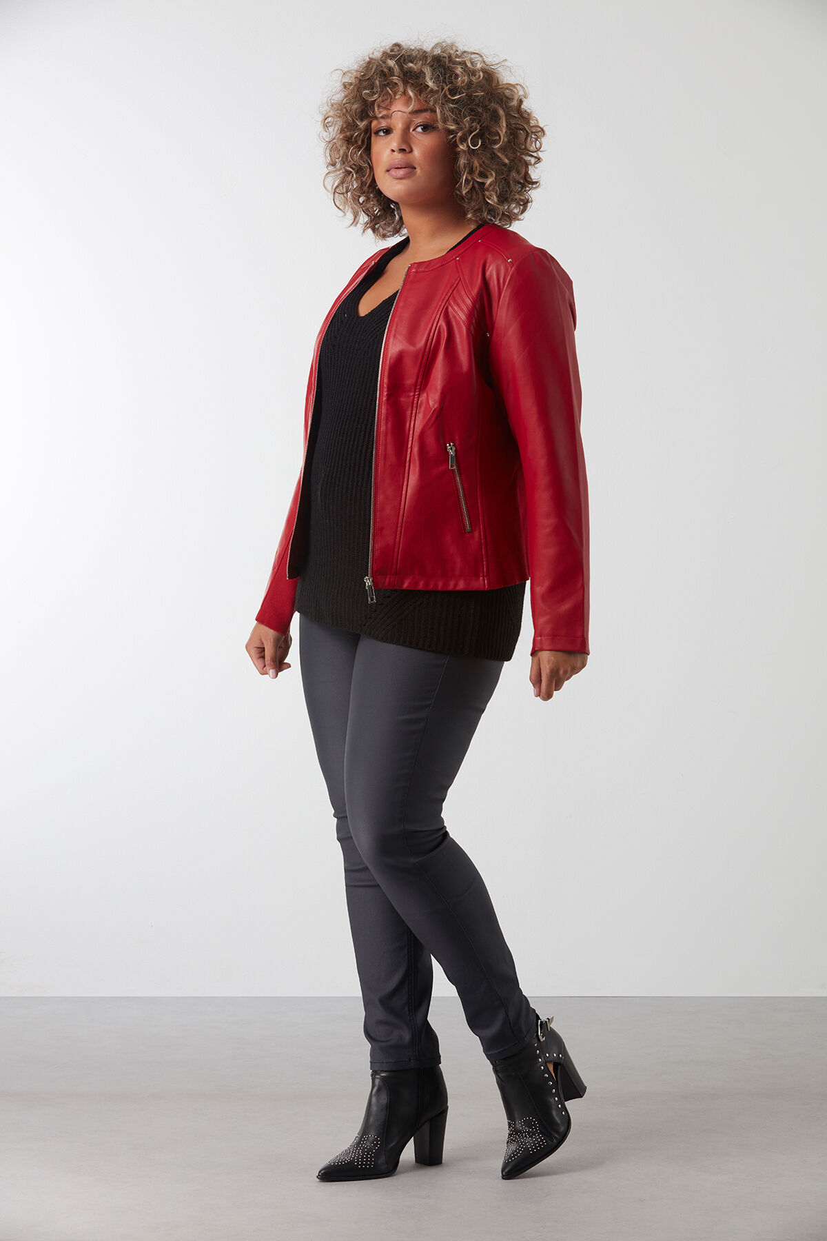 Imitatieleren jasje image number 3