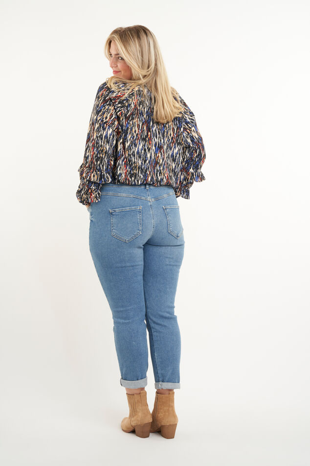Jeans met destroyed detail image number 5