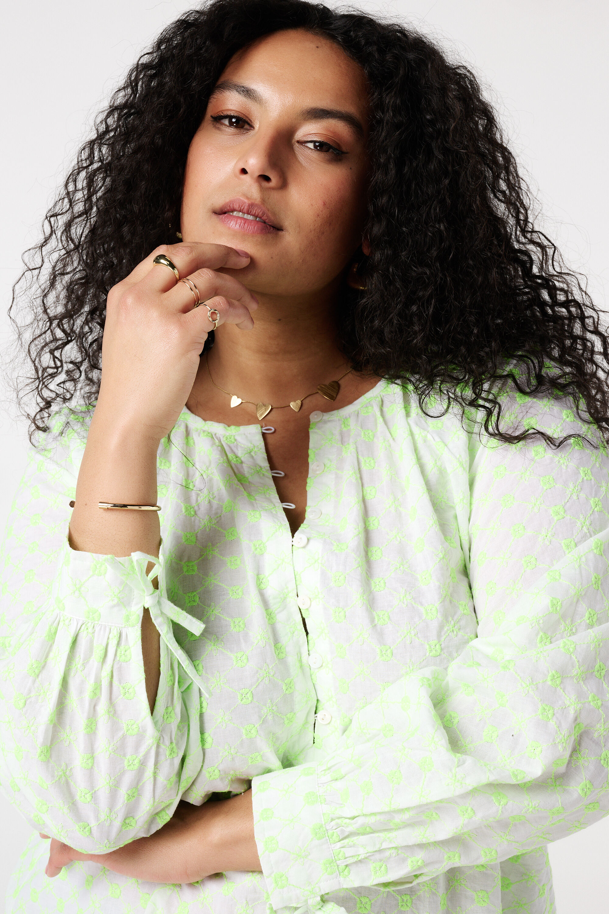 Blouse met borduursel image number 4