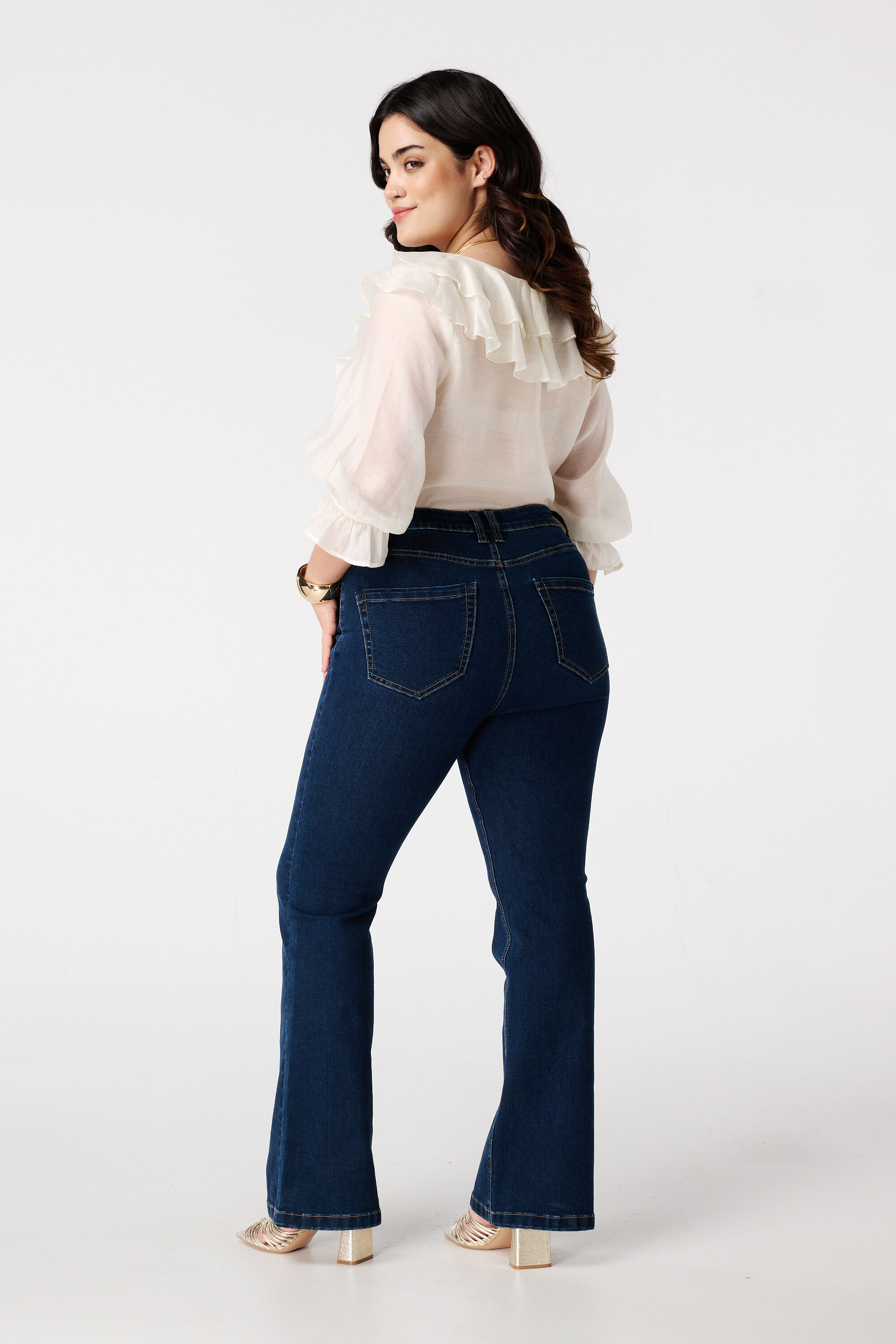 Flared leg jeans JASMIN image number 3