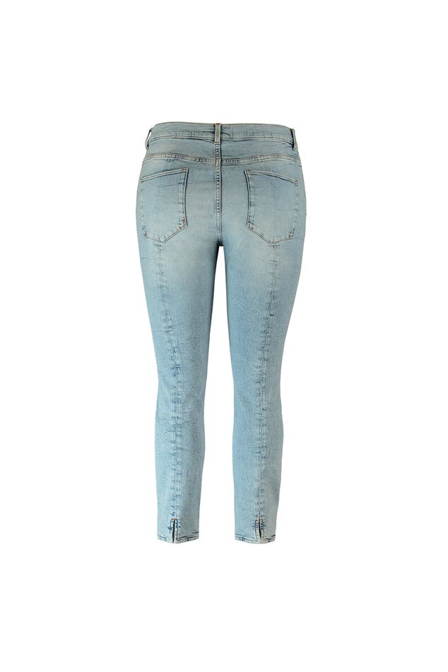 Slim leg jeans IRIS met splitjes  image number 2