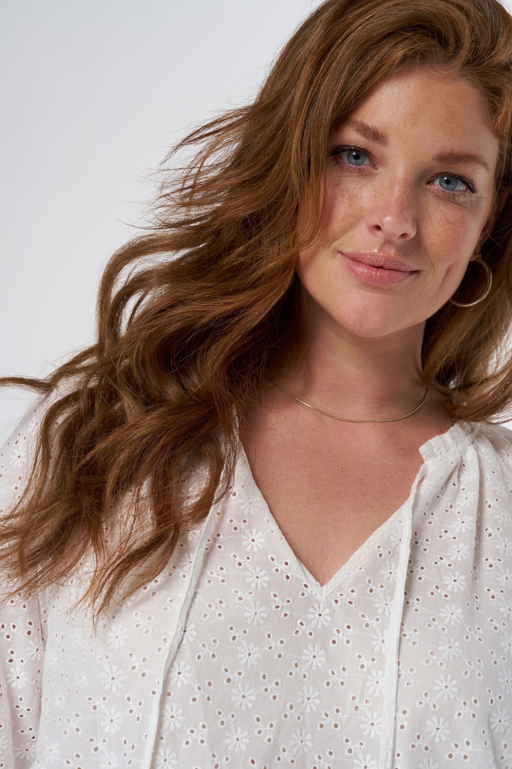 Blouse met strikdetail image number 4