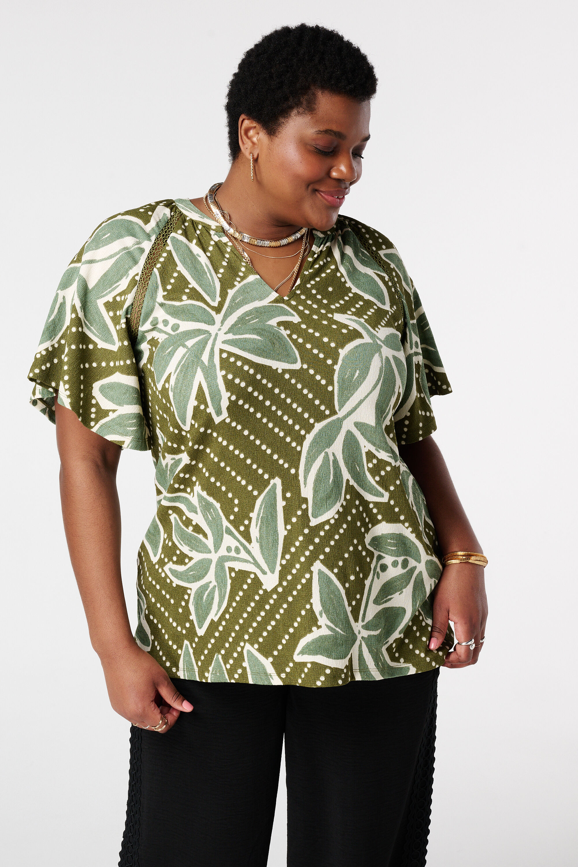 Top met vlindermouwen image number 0