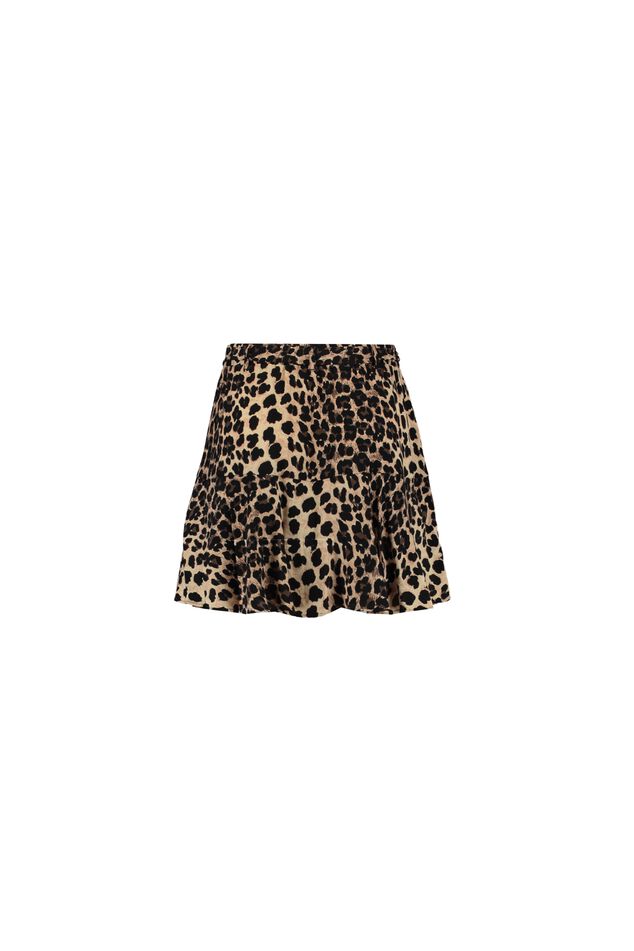 Skort met strik ceintuur image number 2