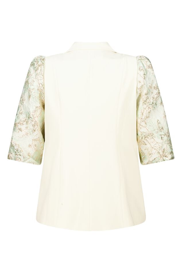 Blazer met korte mouwen met opdruk image number 2