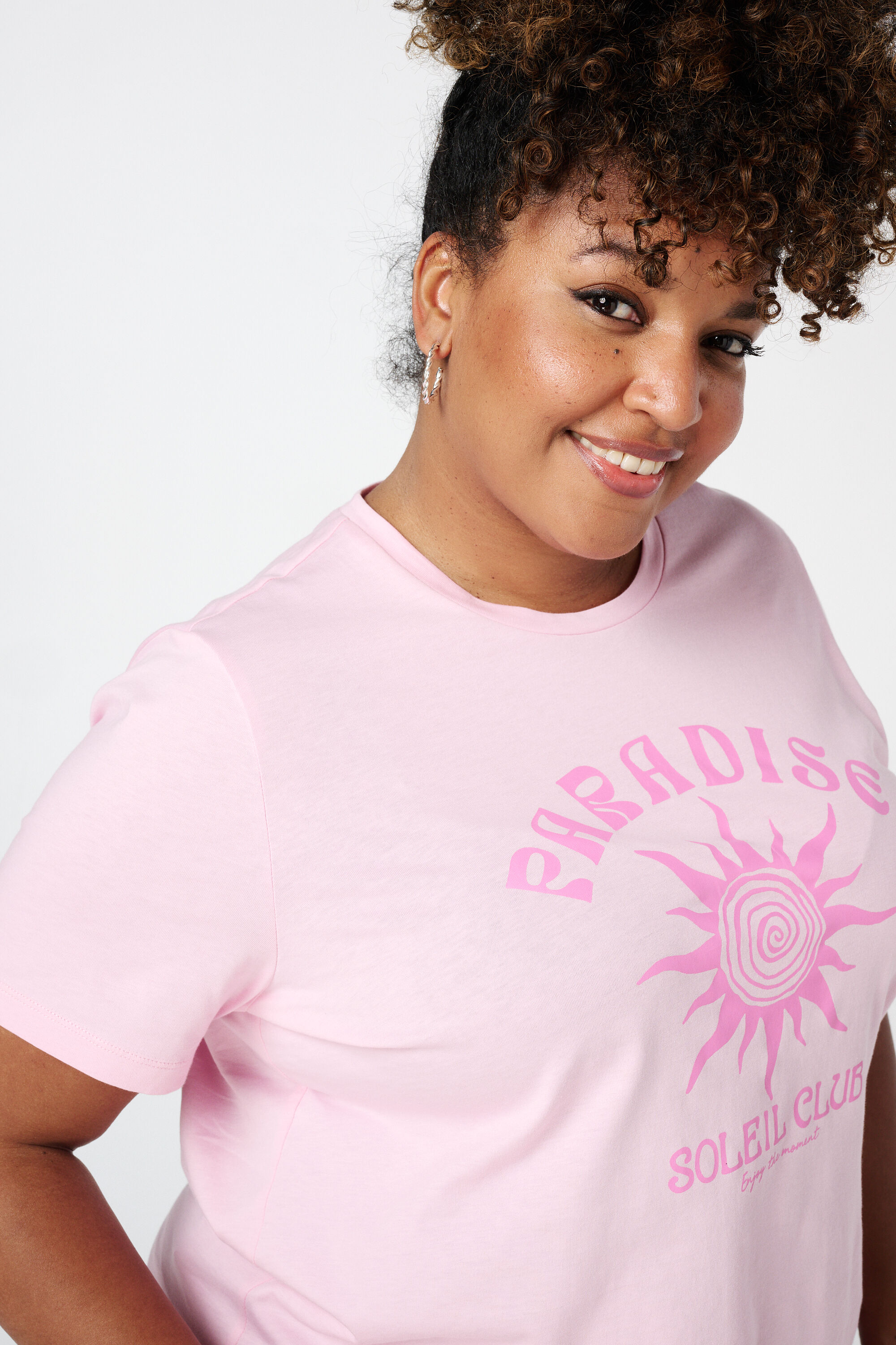 T-shirt met print image number 4