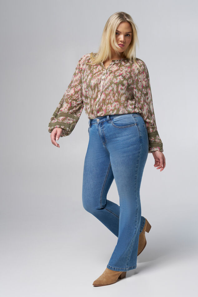 Flared leg jeans JASMIN image number 0