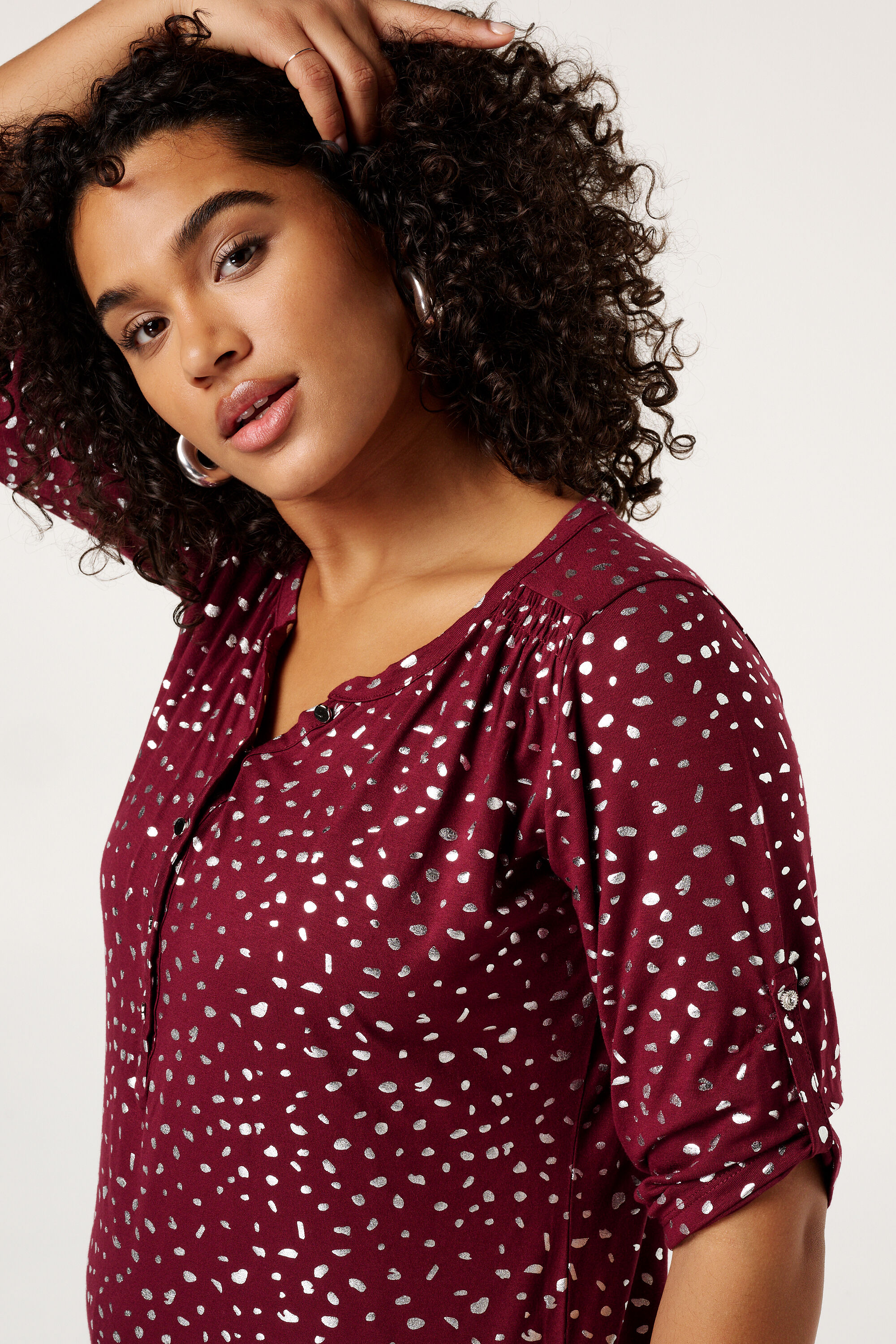 Top met knoopjes image number 4