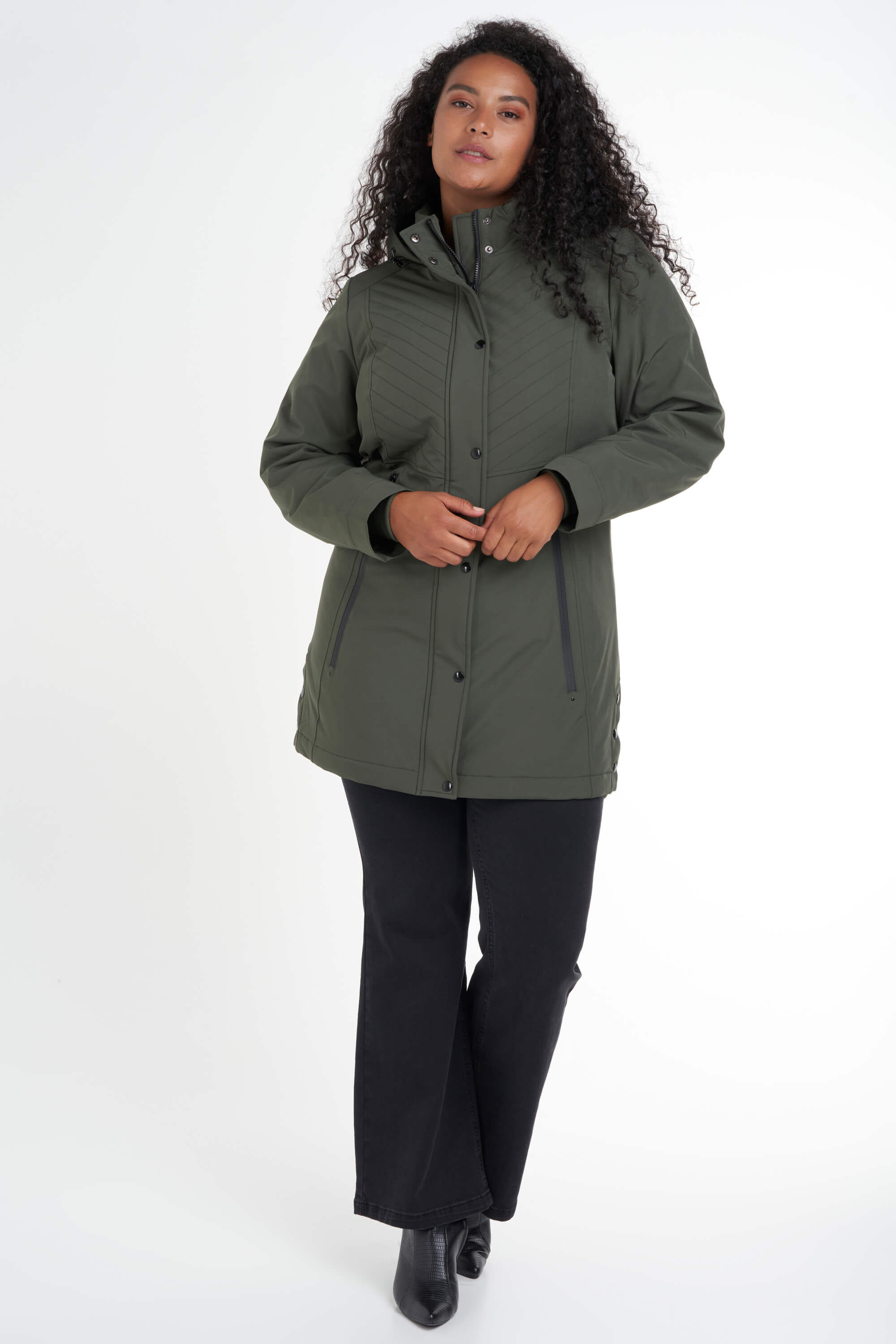 Softshell parka image number 5