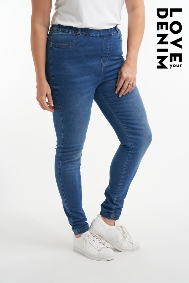 Slim fit 34 inch tregging POPPY  image number 0