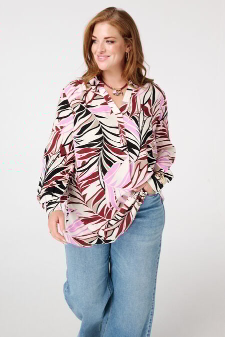 Blouse met print Blouse met print