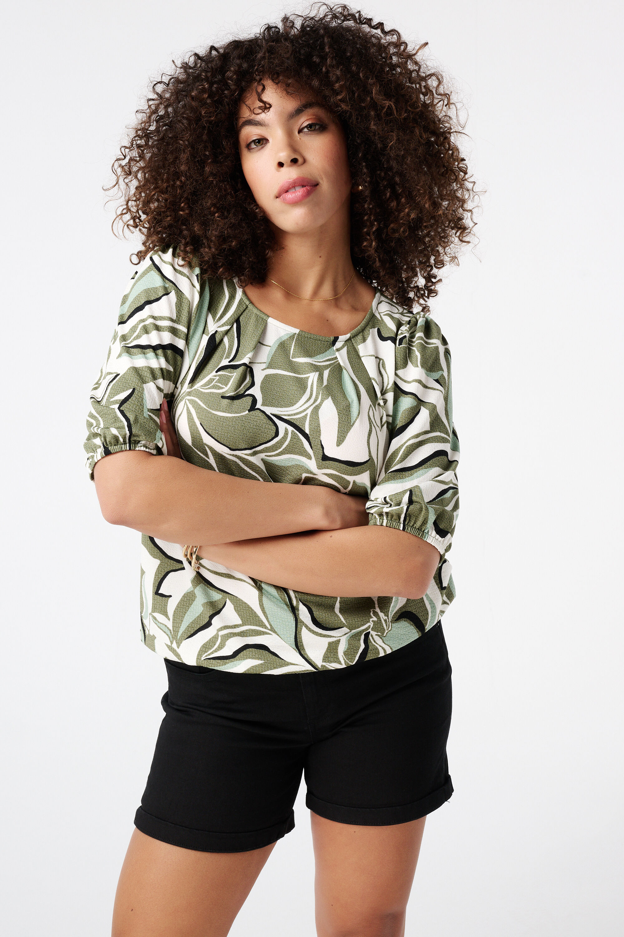 Top met print image number 4