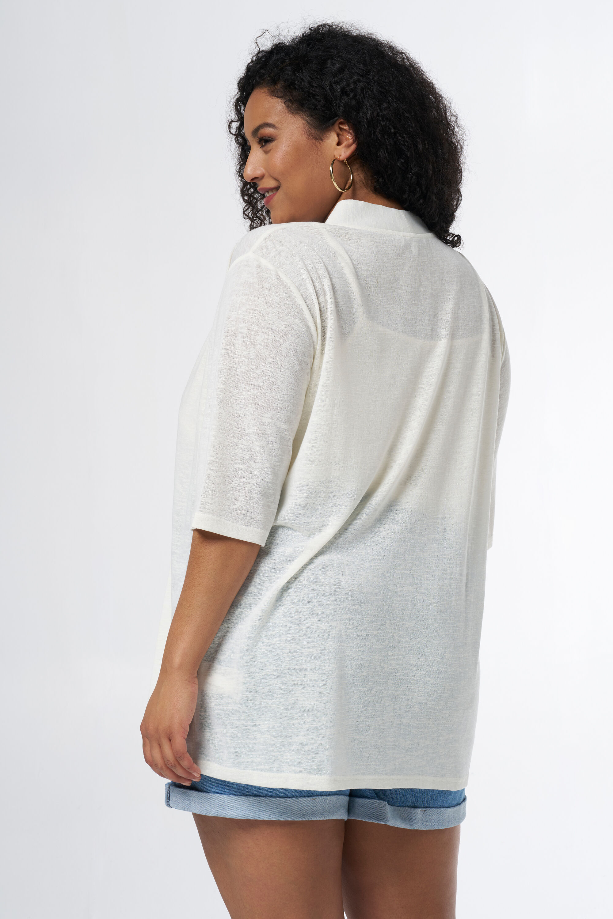 Vest met driekwart mouwen image number 3