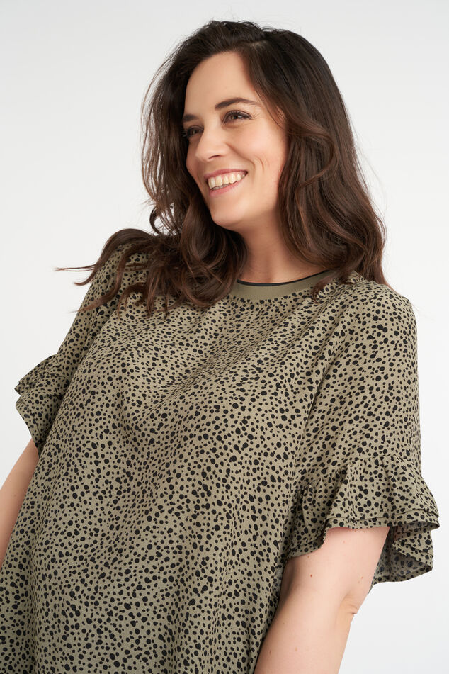 Top met ronde hals image number 4