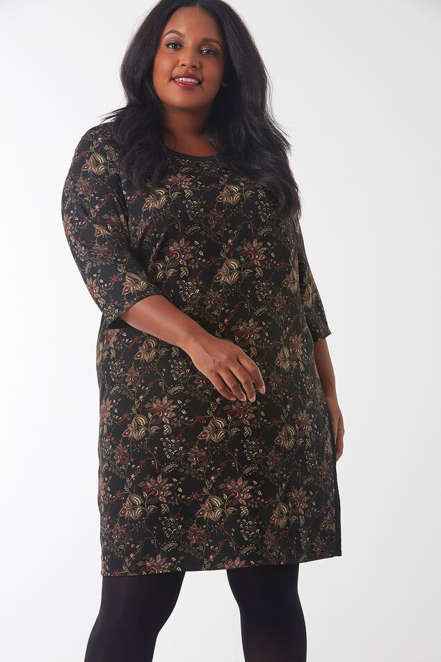 Jurk met all-over print image number 3