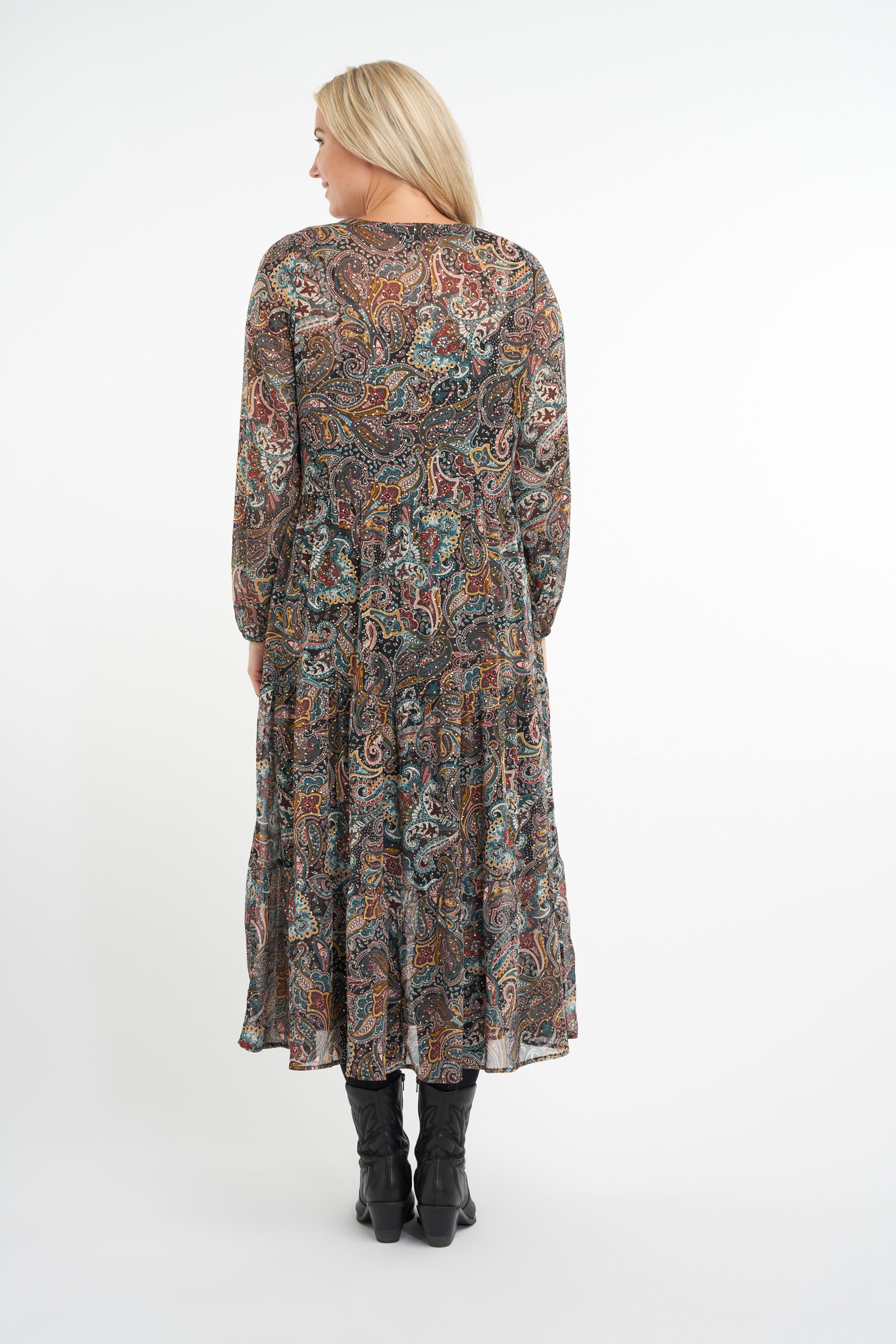 Ms mode lange 2025 jurk