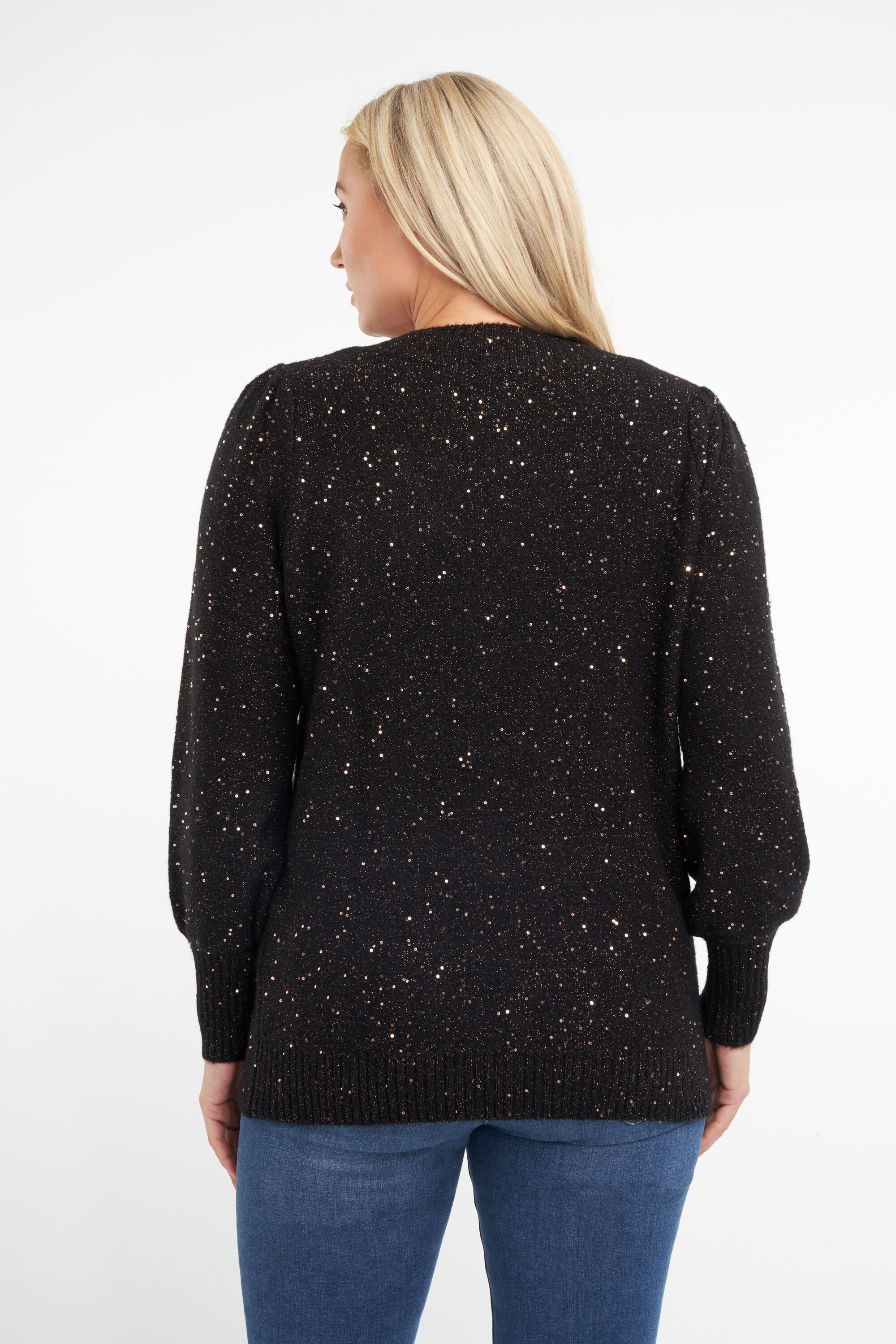 Trui met pailletten image number 3