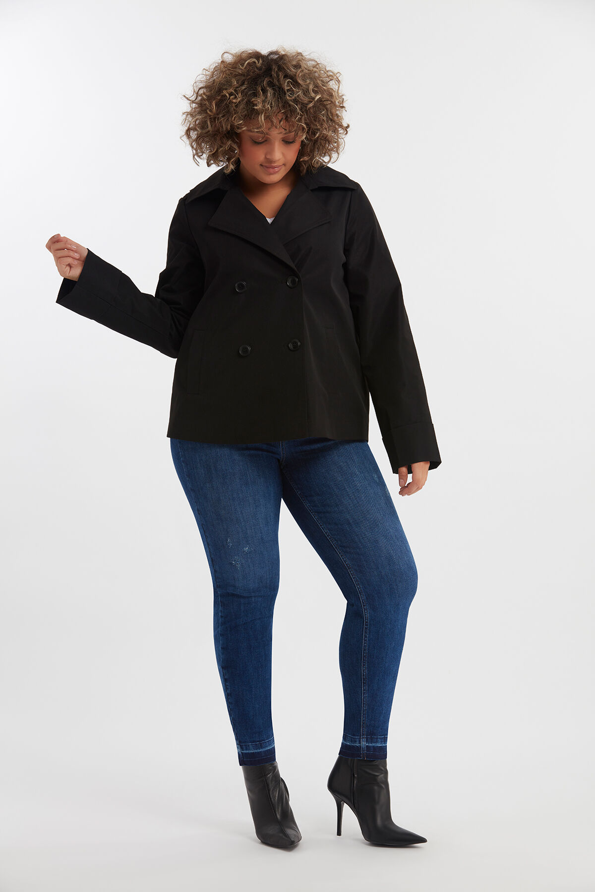 Korte trenchcoat  image number 4