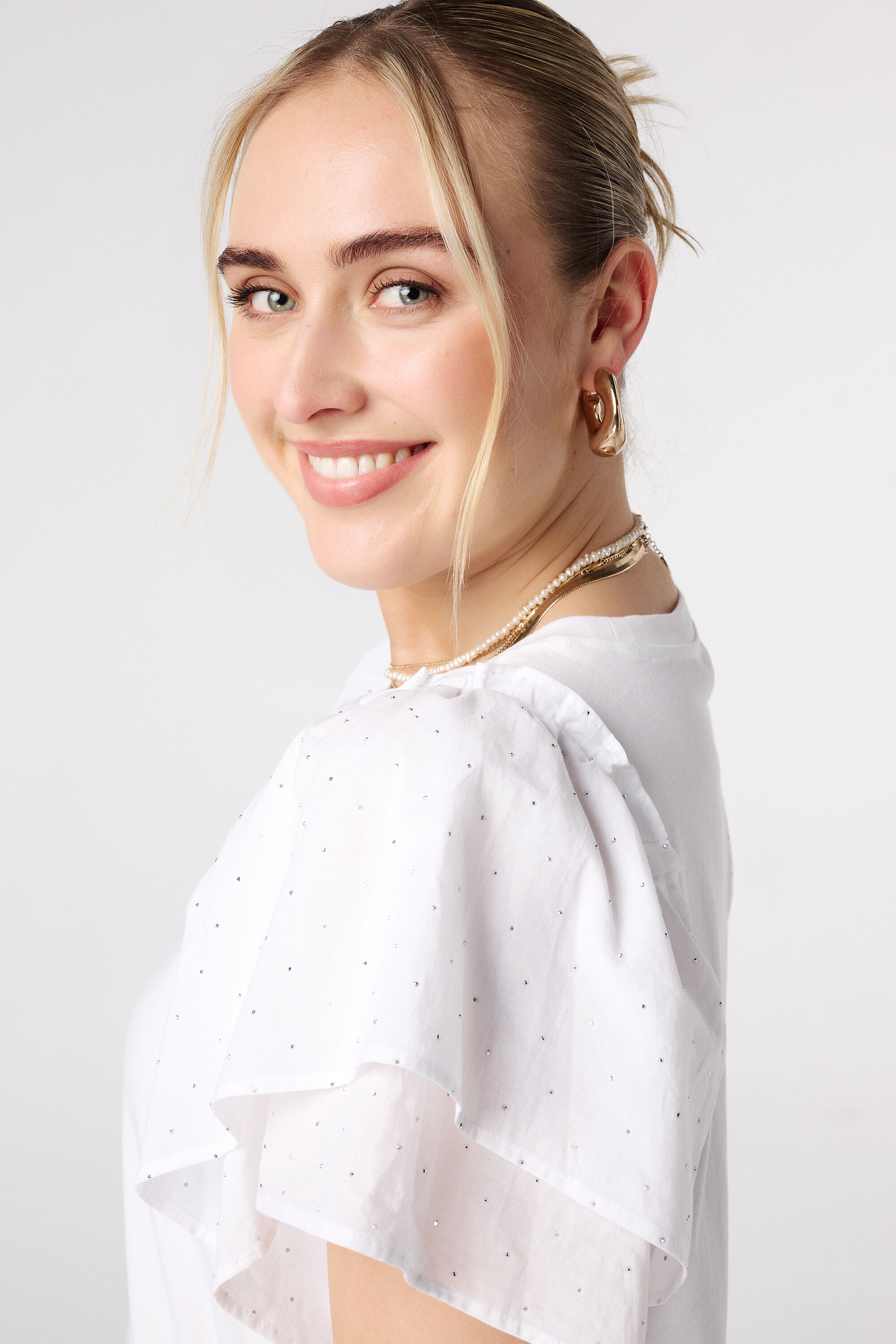 Top met vlindermouwen image number 4