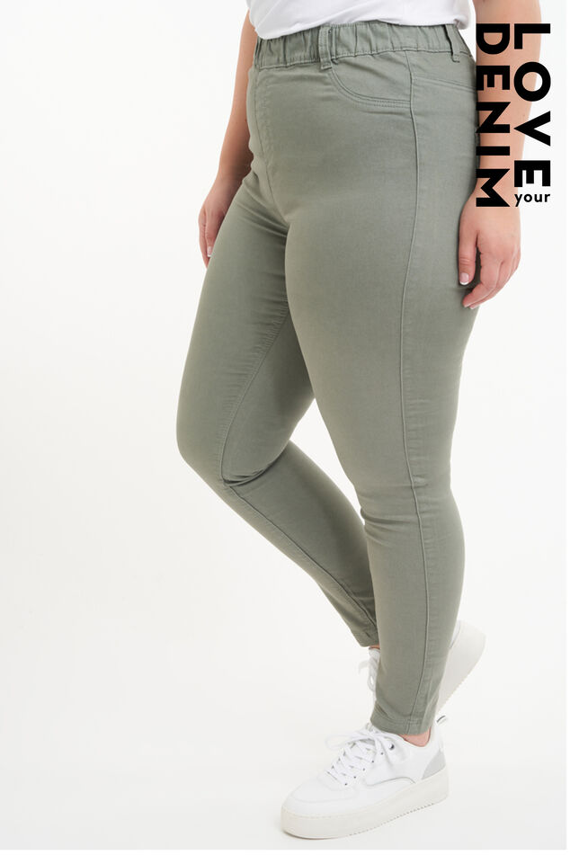 Slim fit tregging POPPY image number 0