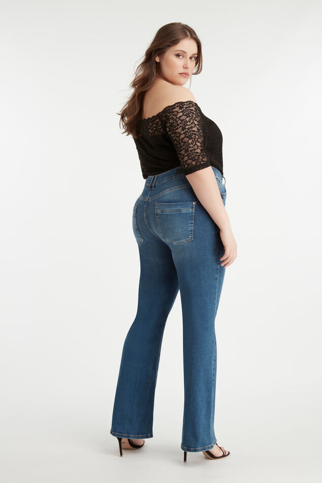 Magic Simplicity flared leg SHAPING jeans image number 0
