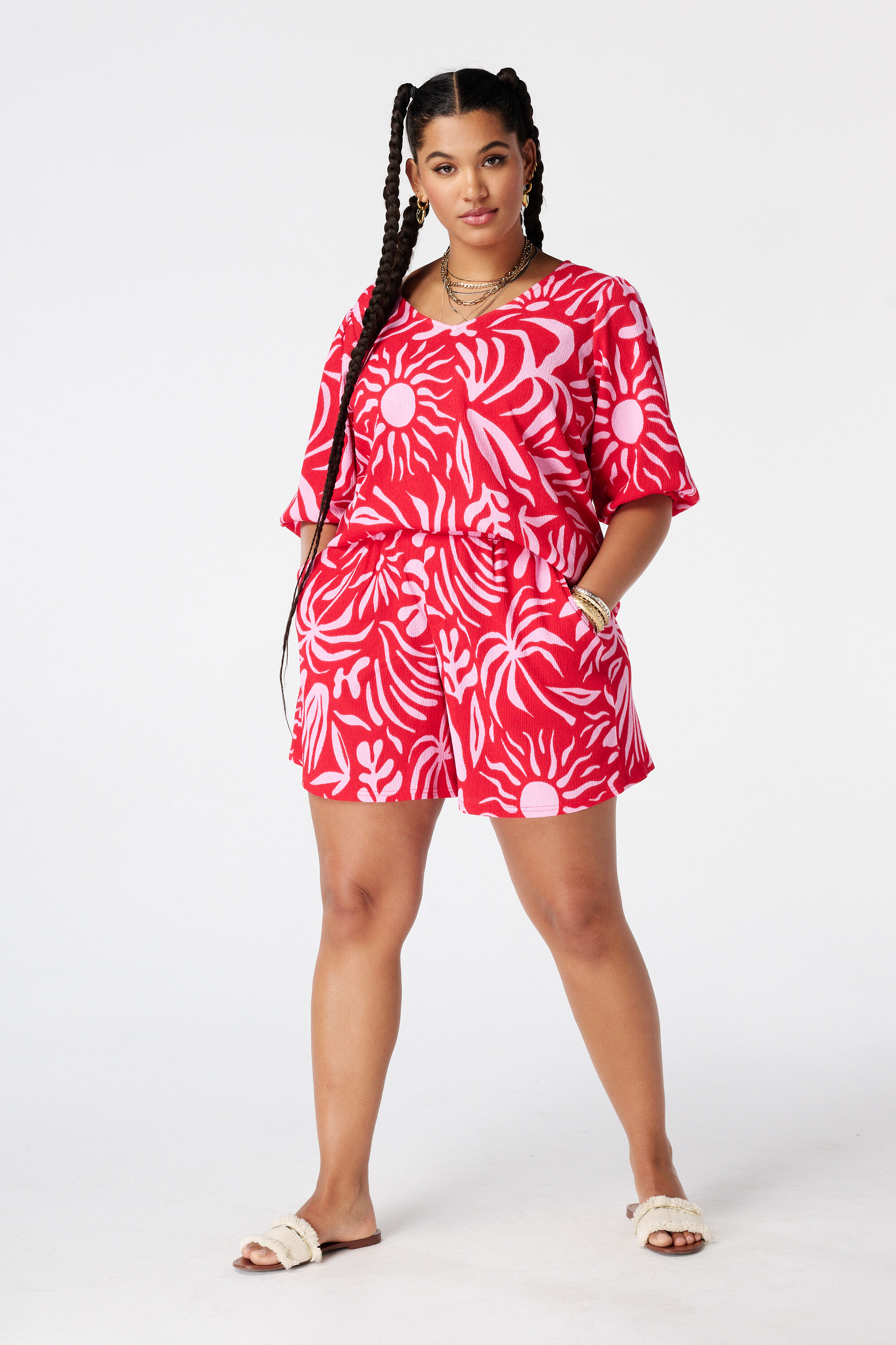 Top met print image number 5