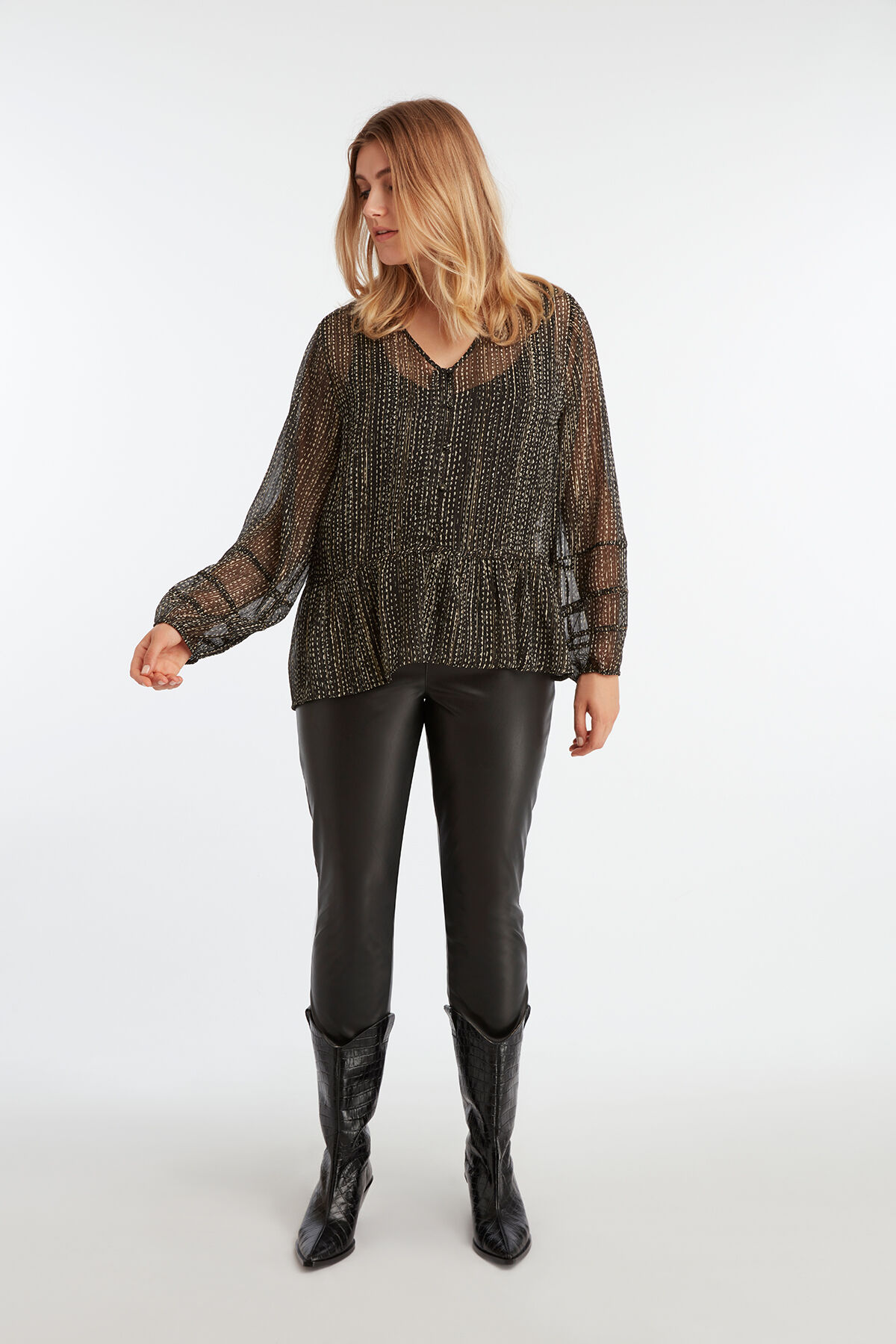 Transparante blouse image number 5