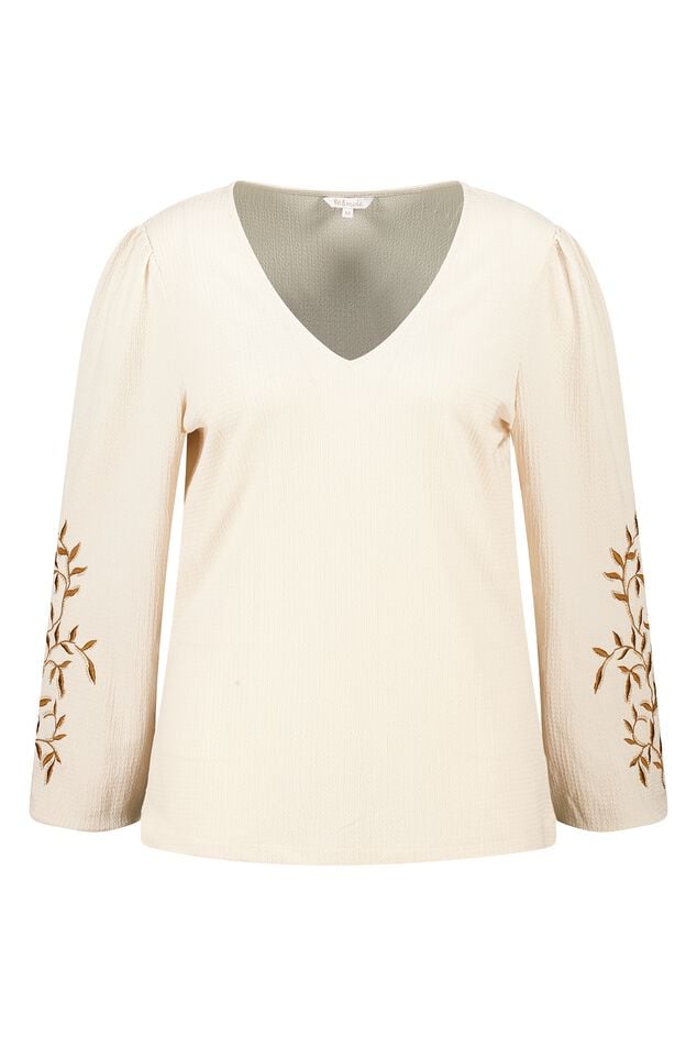 Top met borduursel image number 1