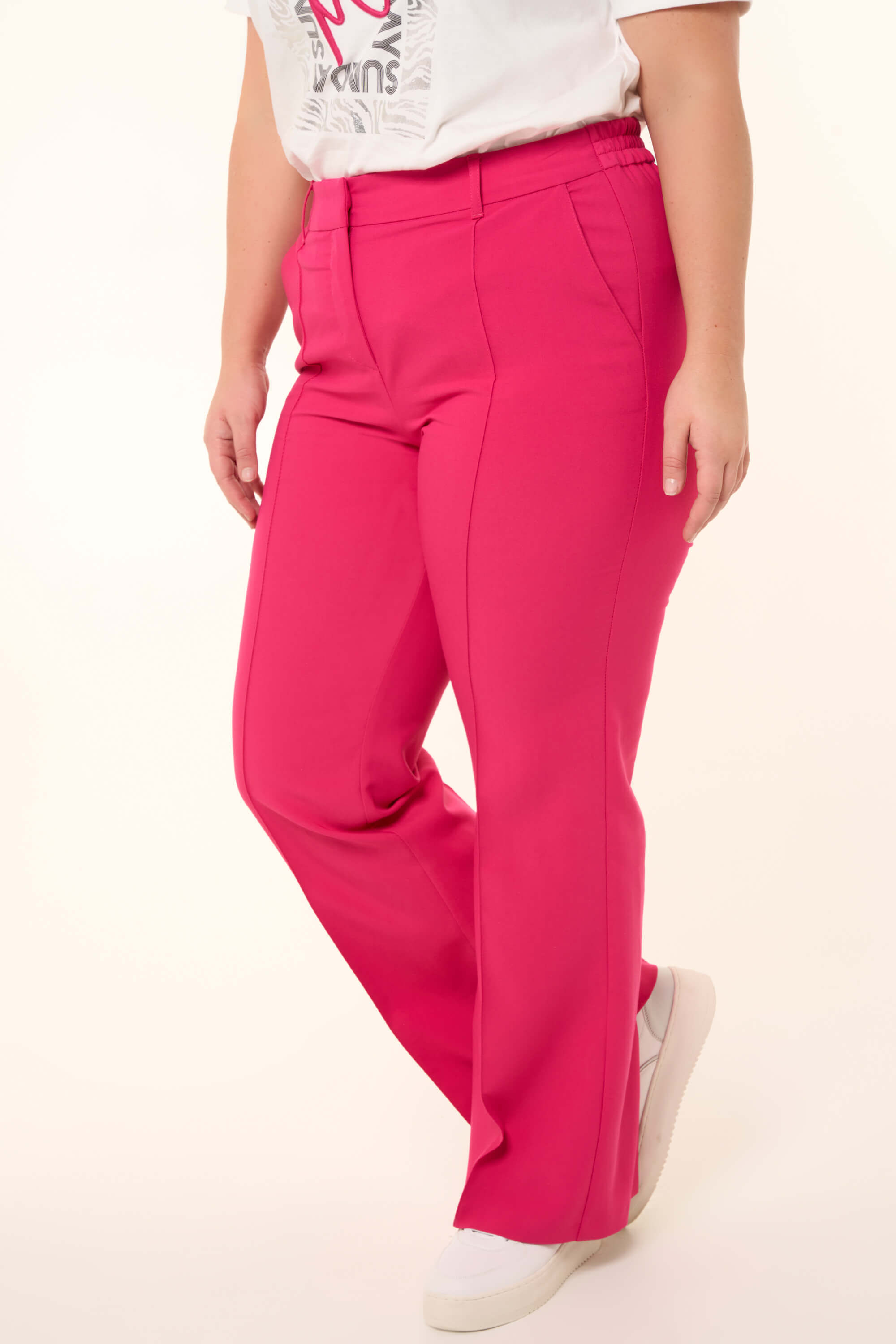 Pantalon met wijde pijpen image number 7