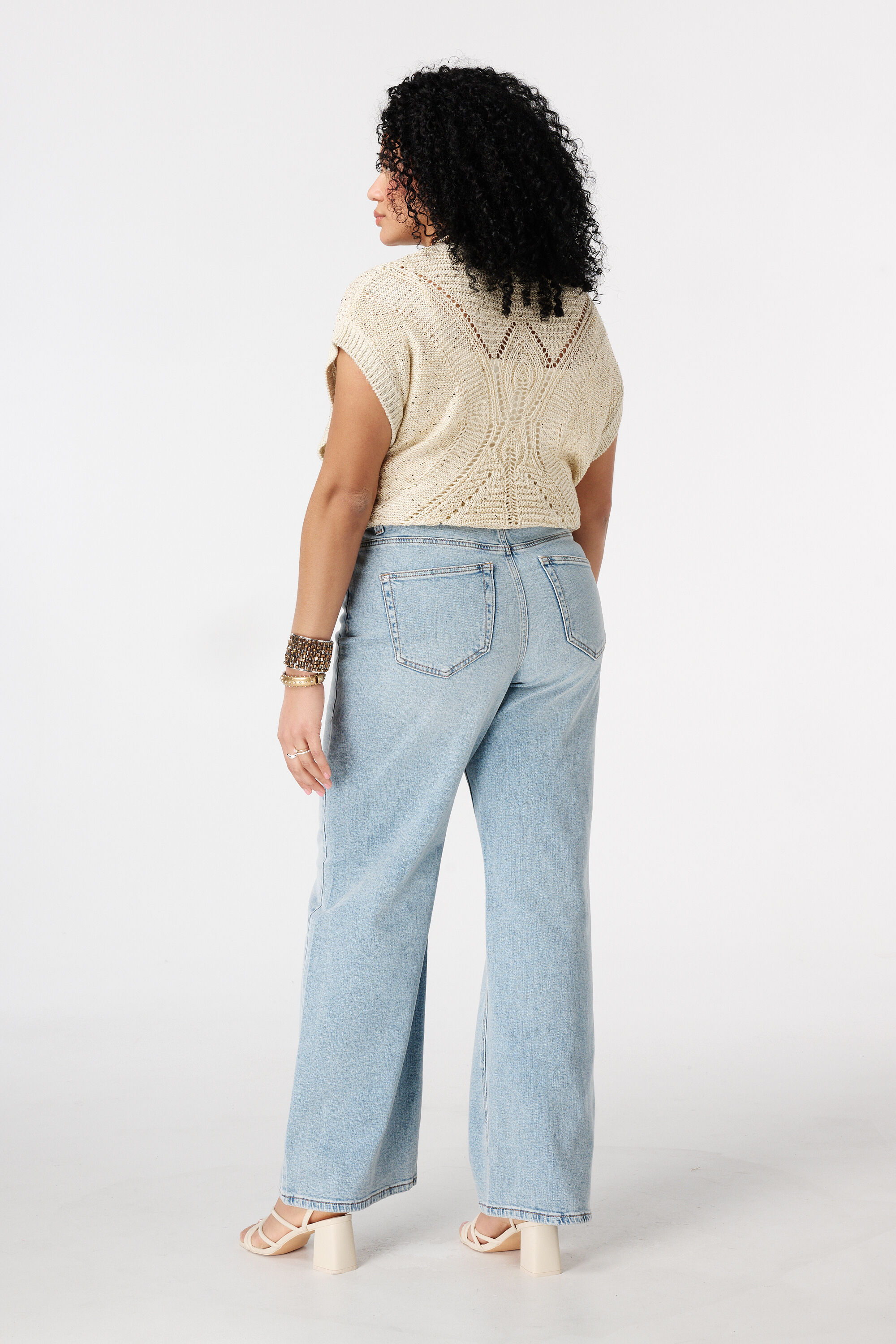 Wide leg jeans IVY Lengtemaat 34 image number 3