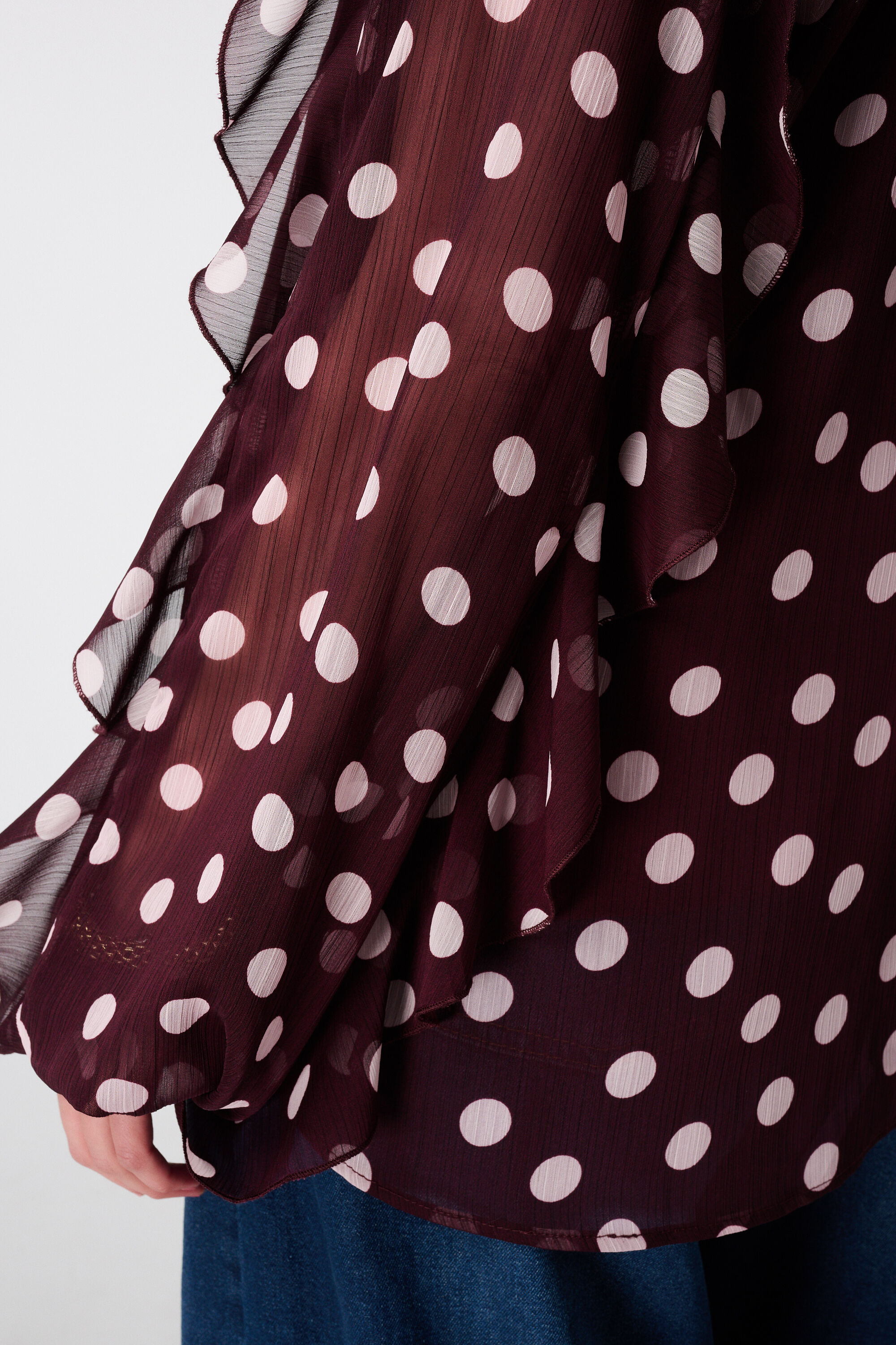 Blouse van met volants image number 6