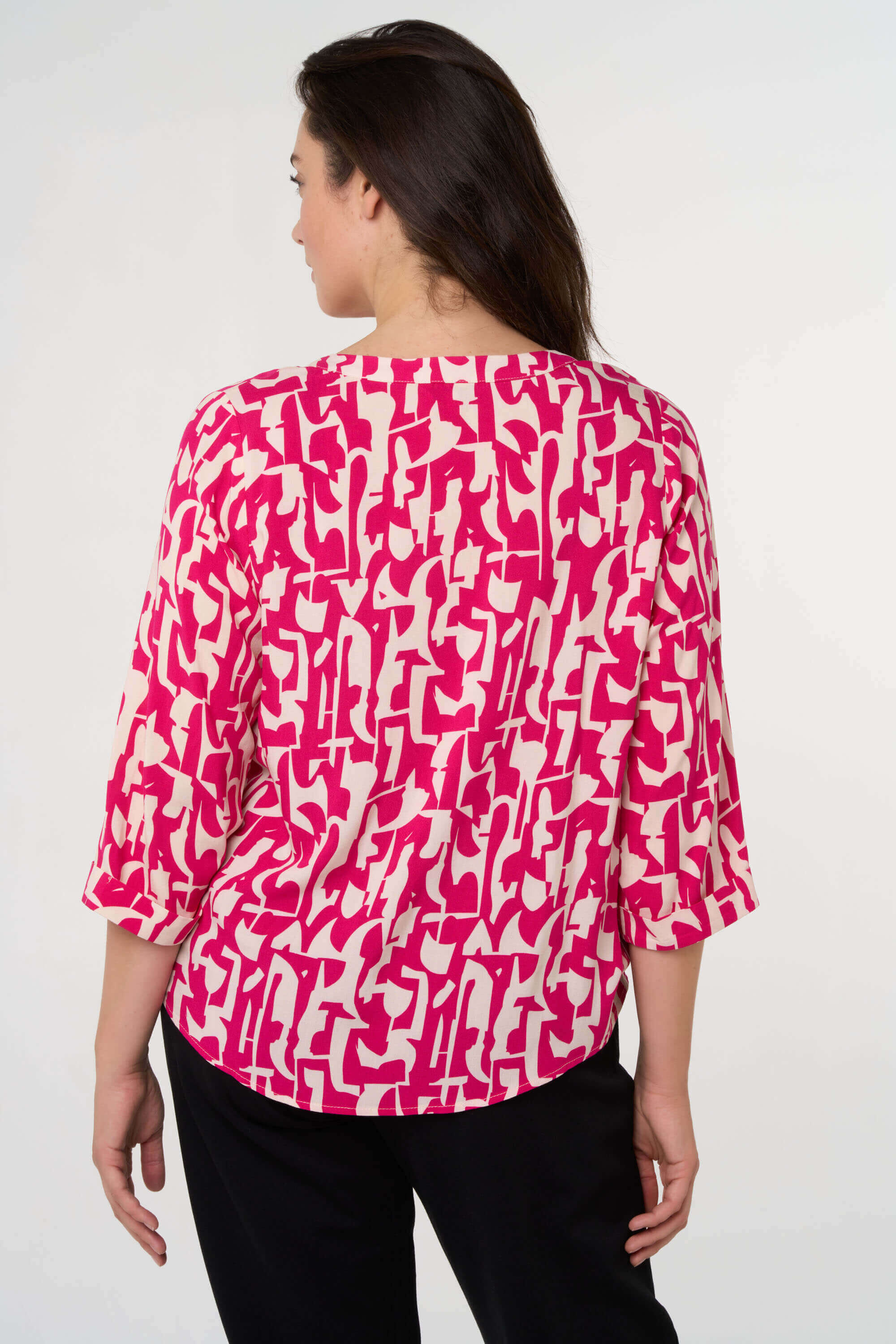 Blouse met grafische print image number 4