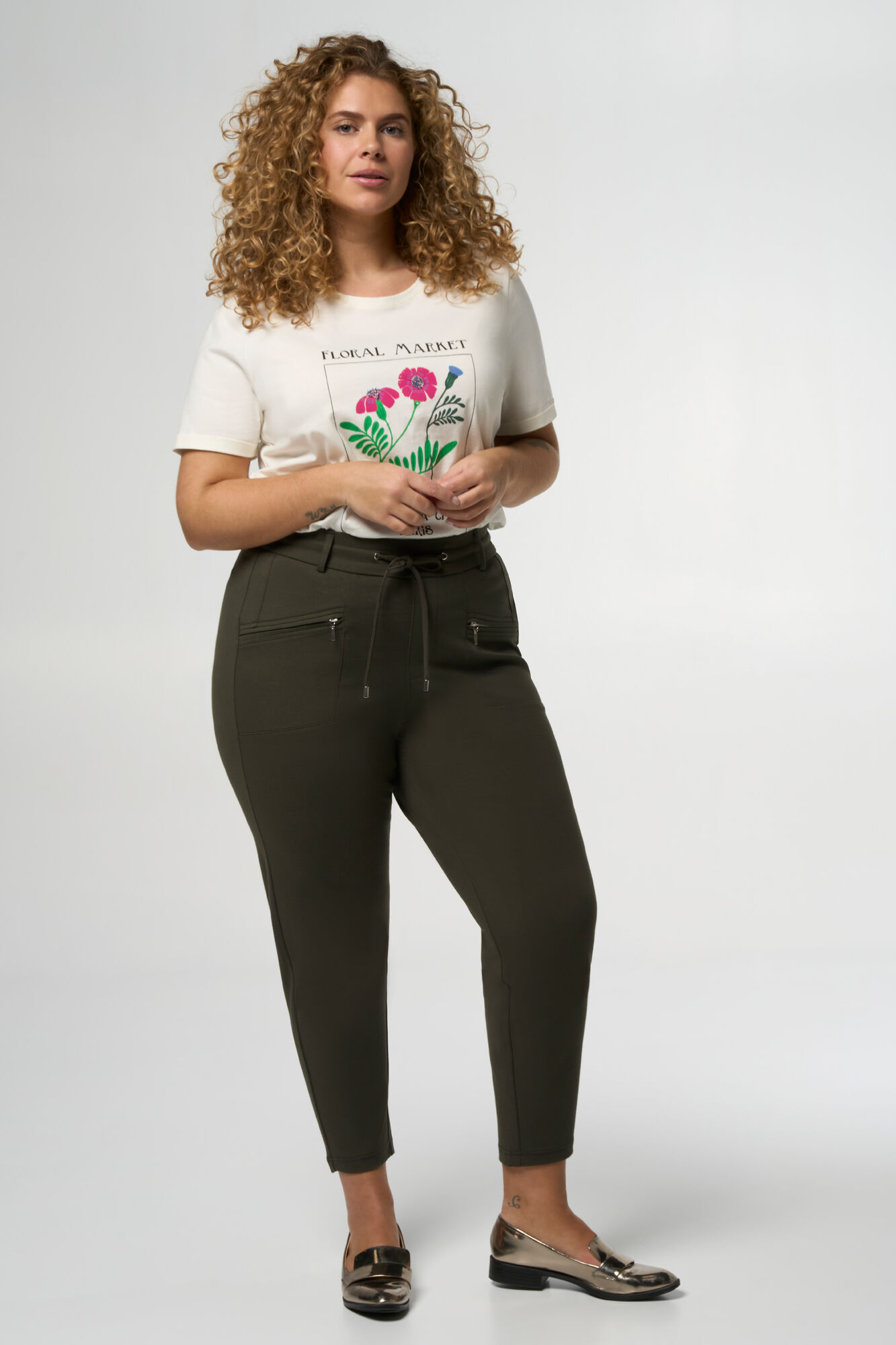 Broek met ritsdetails image number 0