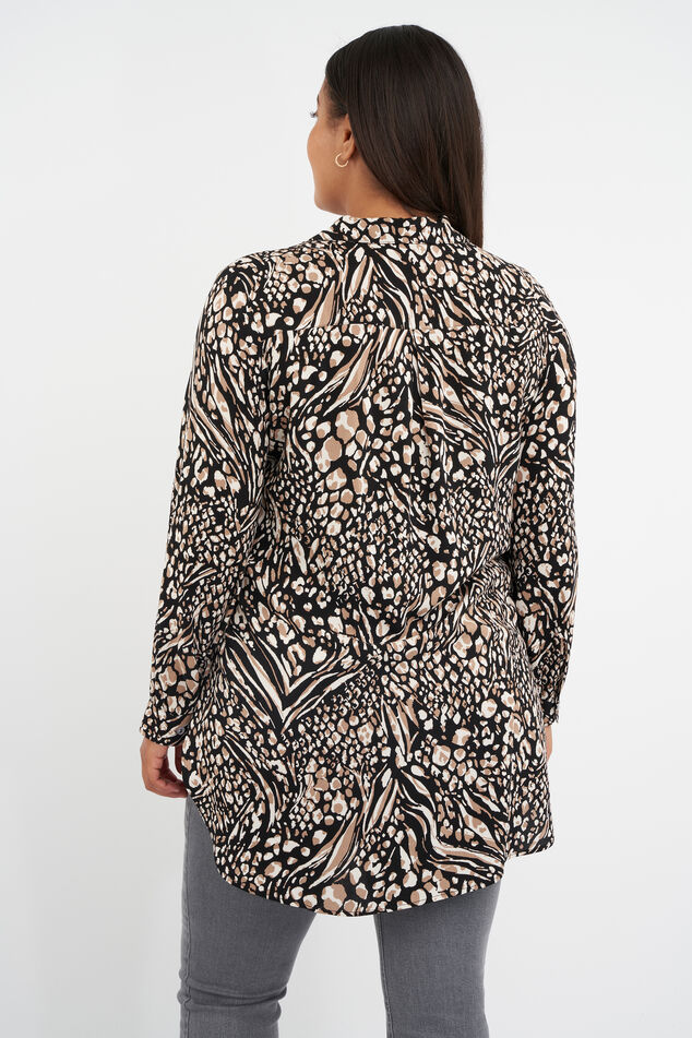 Blouse met print image number 3