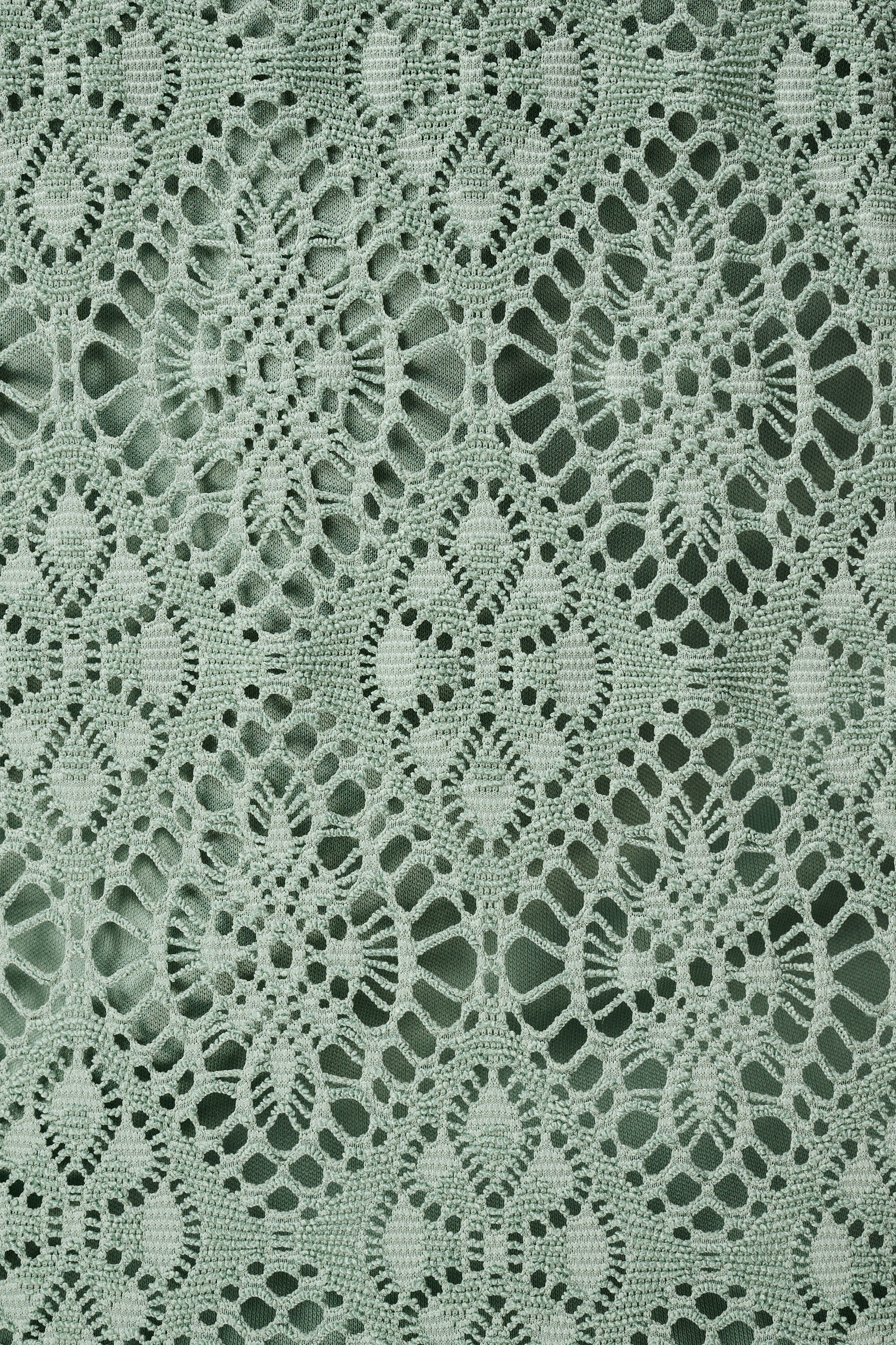 Kanten top met korte mouwen  image number 6