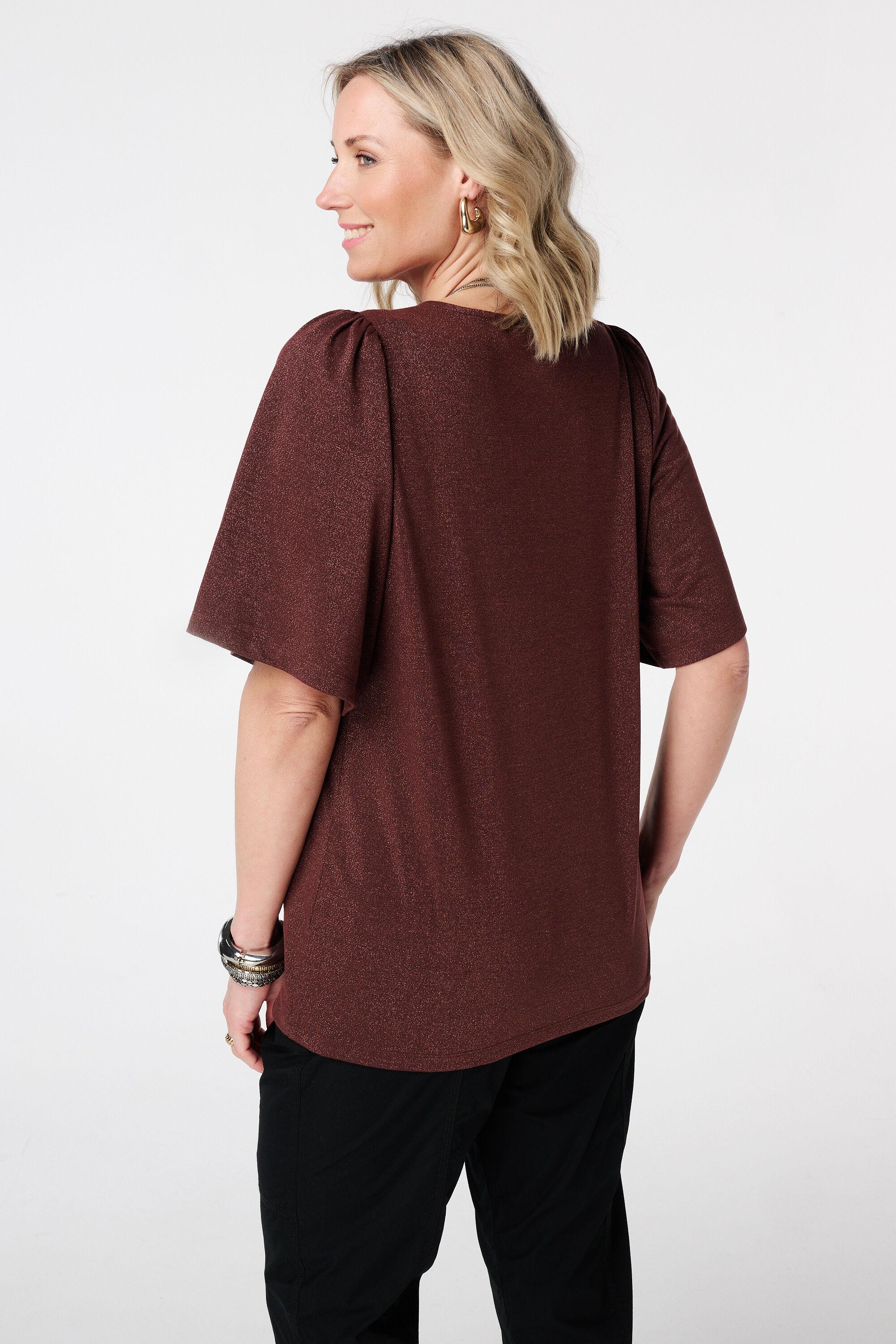 Top met vlindermouwen image number 3